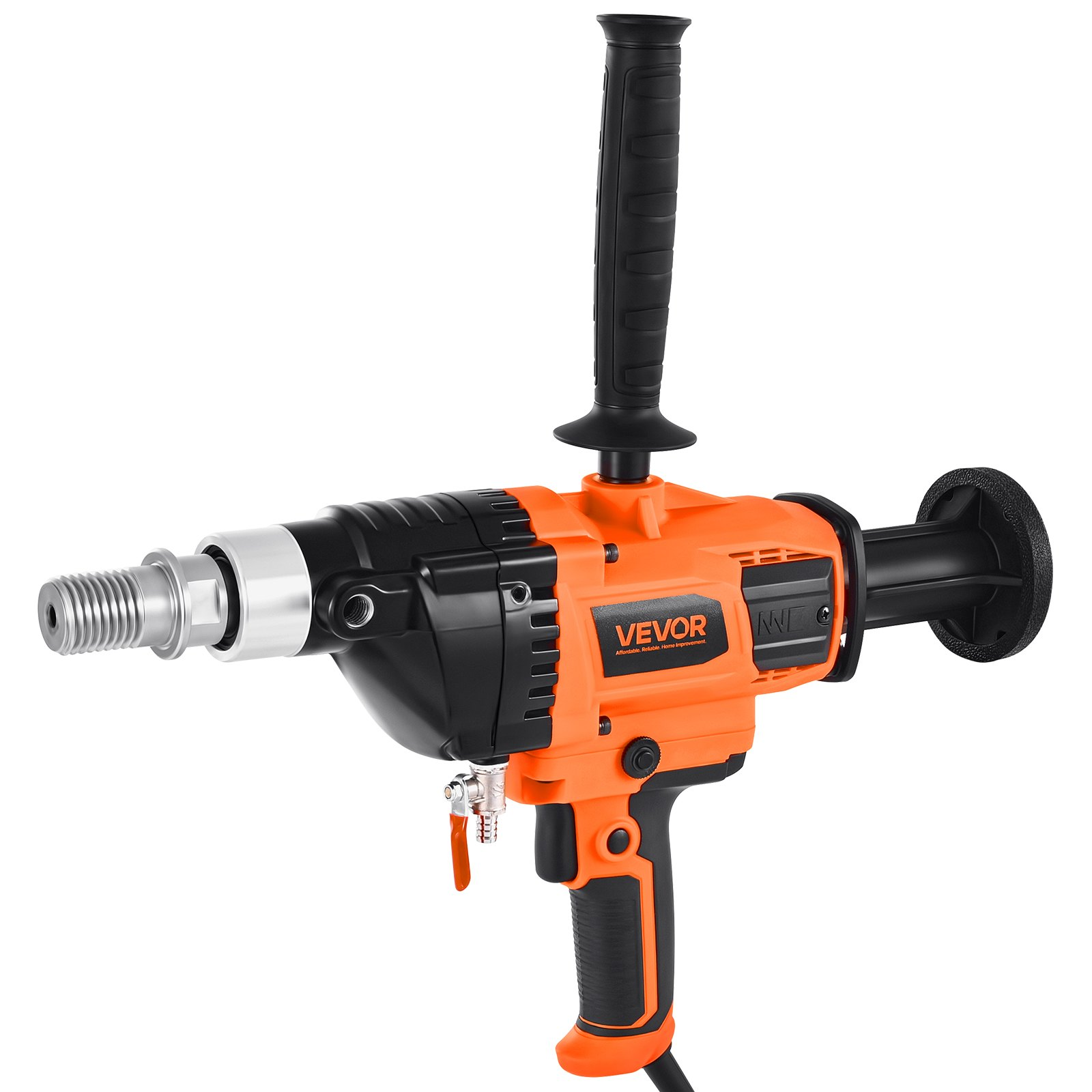 Diamond Core Drilling Machine, 0.8-6.3 in Drilling Diameter, 2000W