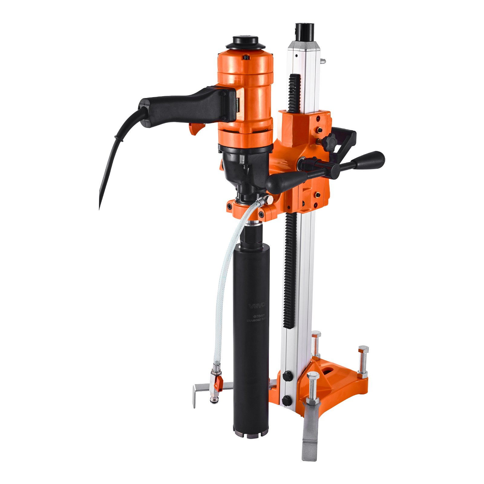 Diamond Core Drilling Machine, 8 in Drilling Diameter, 1800W