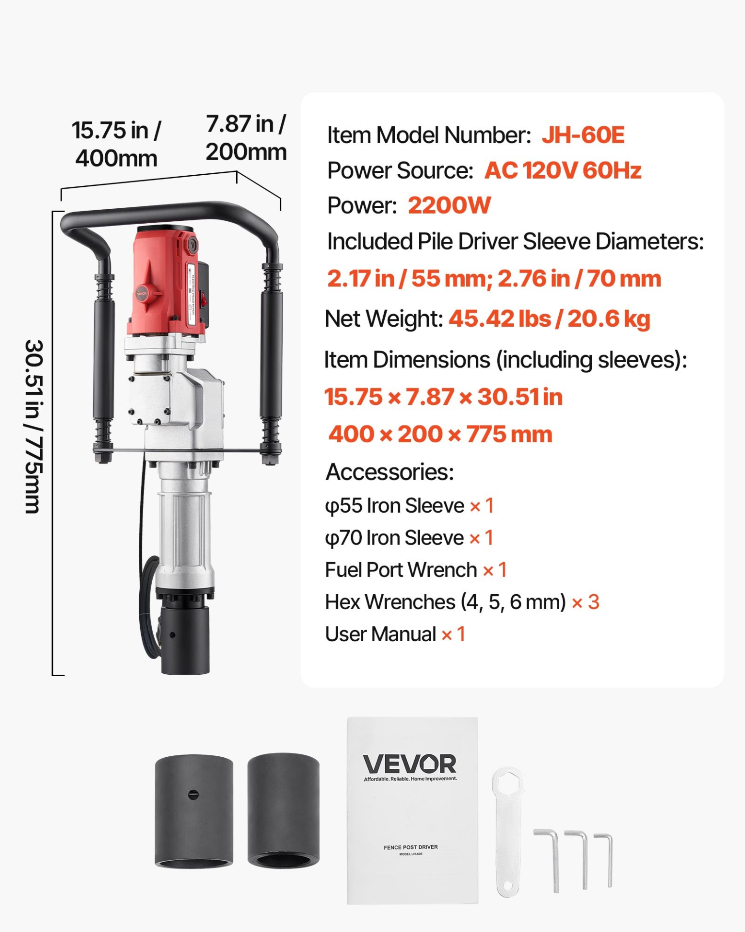 Electric T Post Driver, Landscaping Projects