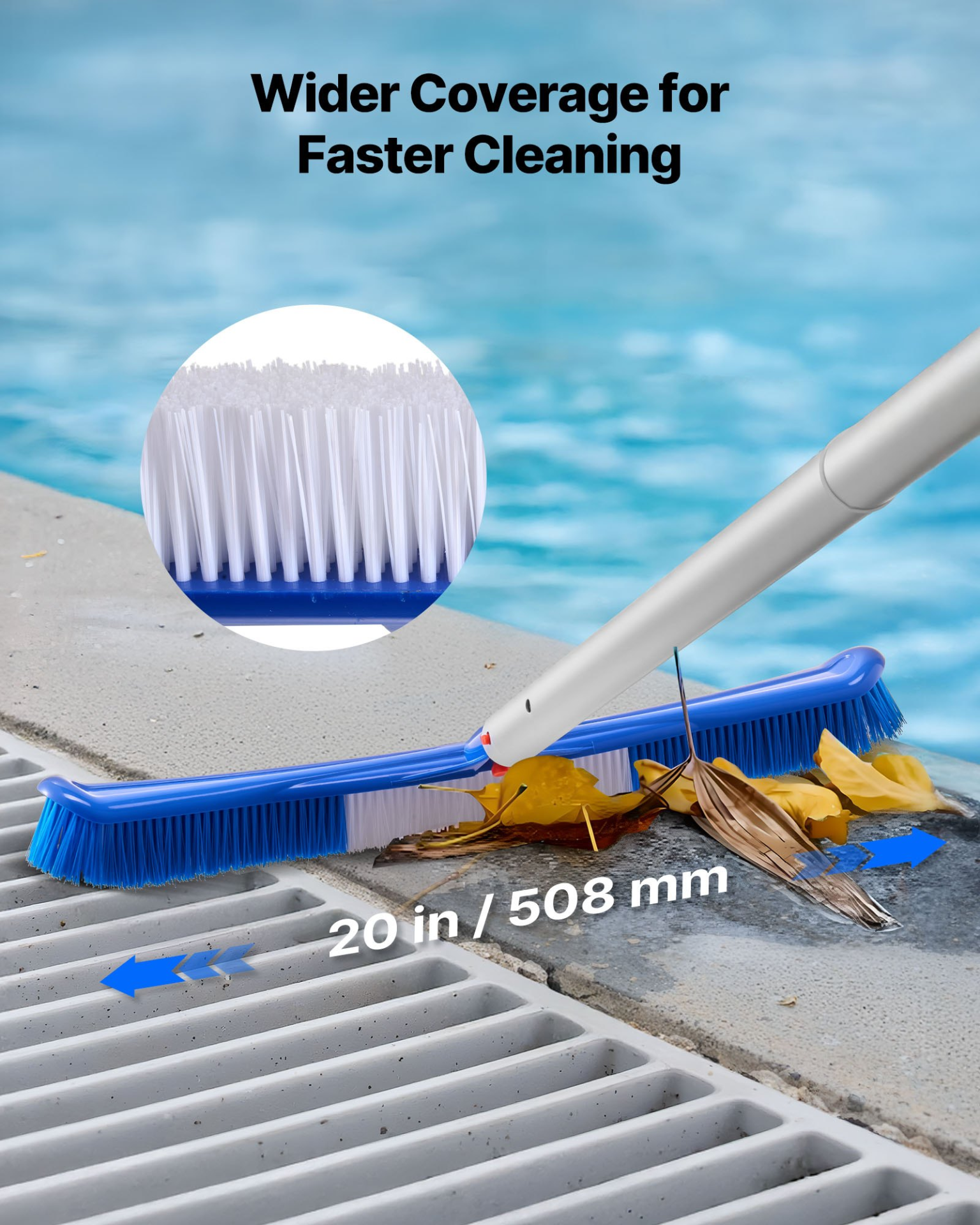 Swimming Pool Cleaning Kit, No Poles