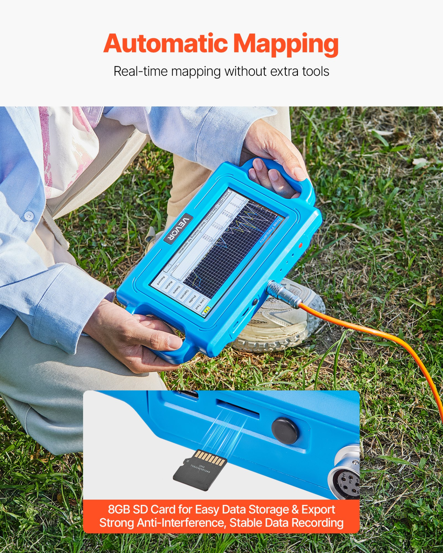 Underground Water Detector, Carry Case