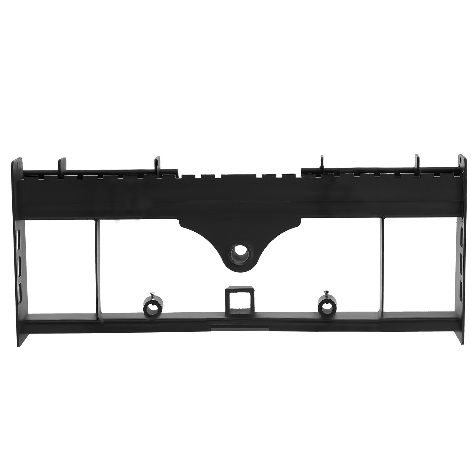 Skid Steer Pallet Fork Frame 4000 lb 45" Quick Attach w/2" Hitch Receiver