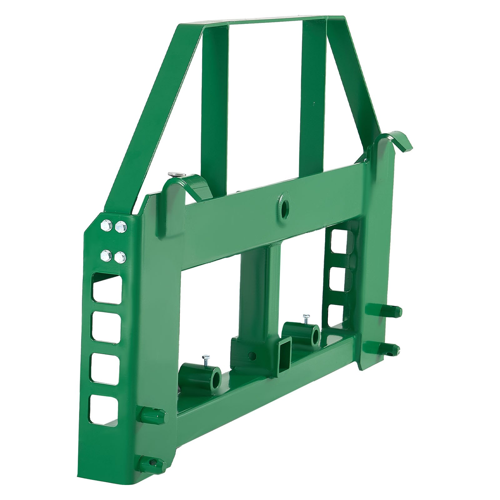 Skid Steer Pallet Fork Frame 4000LB 45" QA w/ 2" Hitch Frame Only
