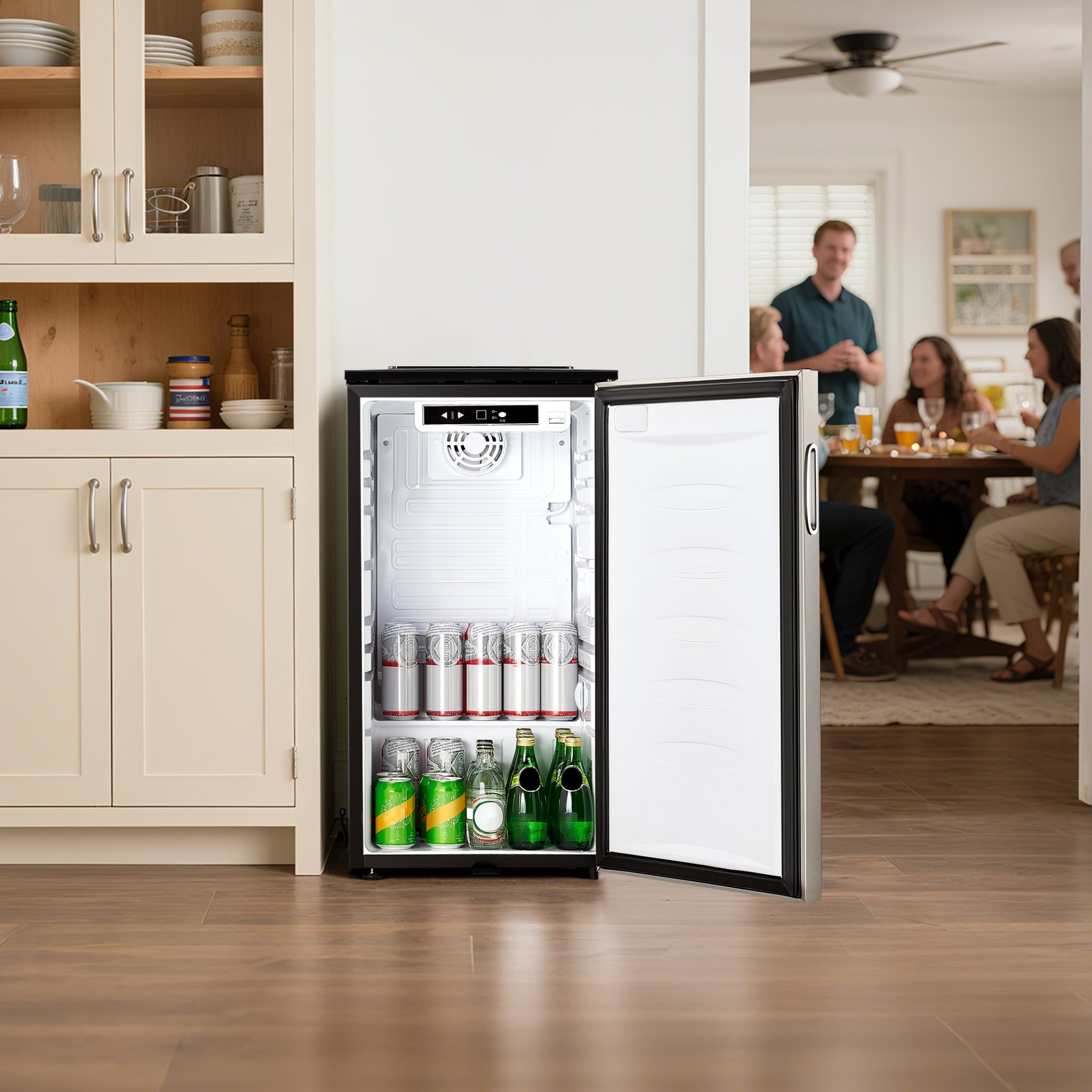 VEVOR 92L Single-Tap Beer Kegerator - Complete Draft System with CO2 Tank