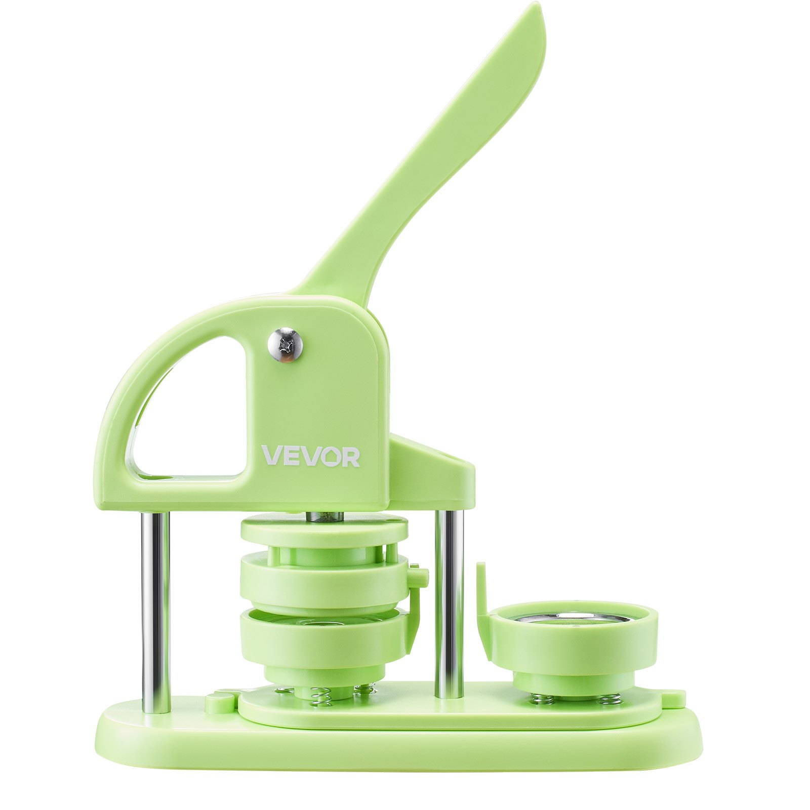 Button Maker Machine Plastic Pin Maker 2.28 in 100pcs Button Parts Green