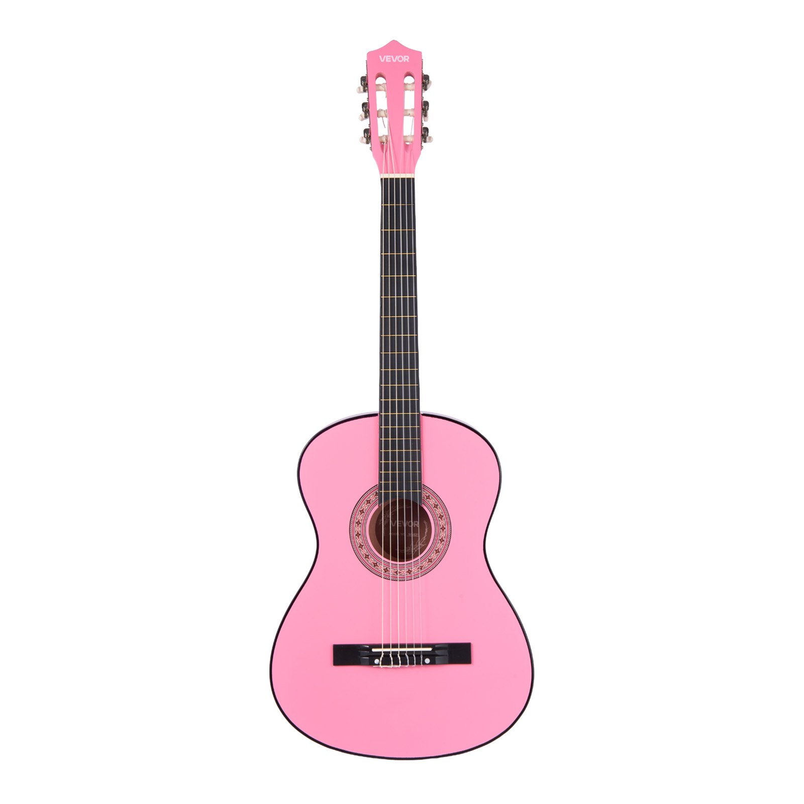 VEVOR 38" Pink Classical Guitar - Complete Beginner Starter Kit
