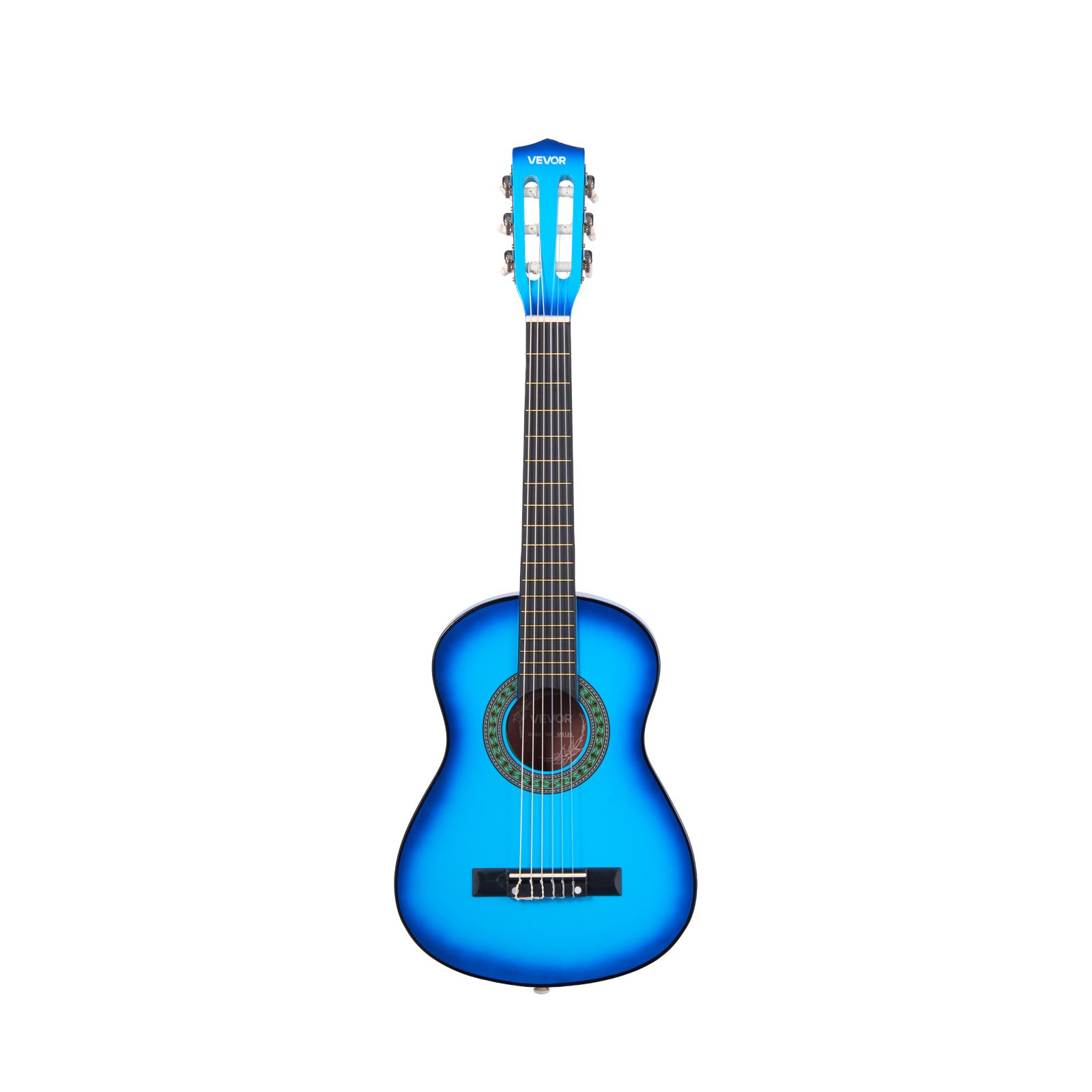 Classical Guitar 30 in Guitar Beginner Starter Kit with Nylon Strings Blue