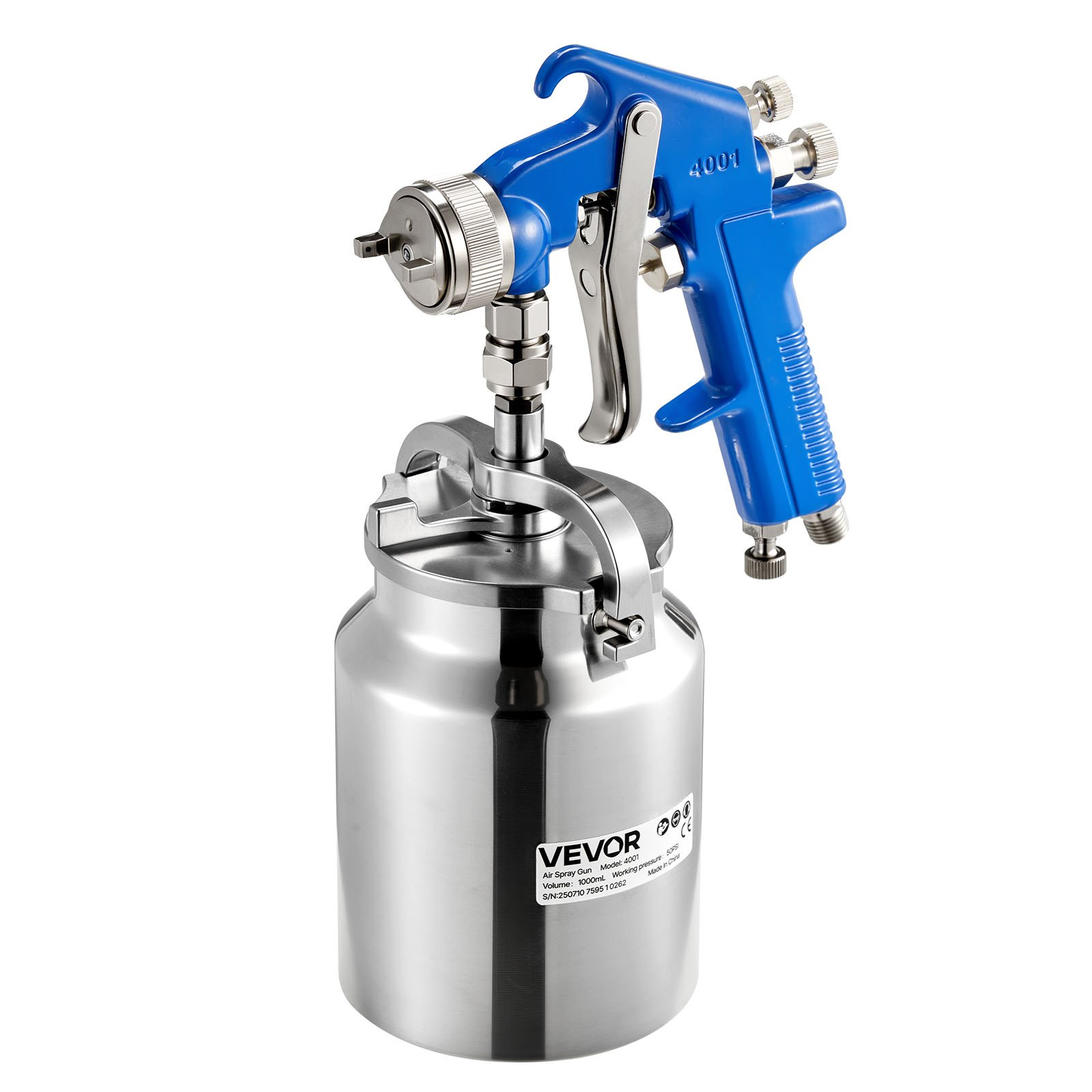 Siphon Feed Spray Gun High Atomization Air Paint Spray Gun 1.8 mm Nozzle