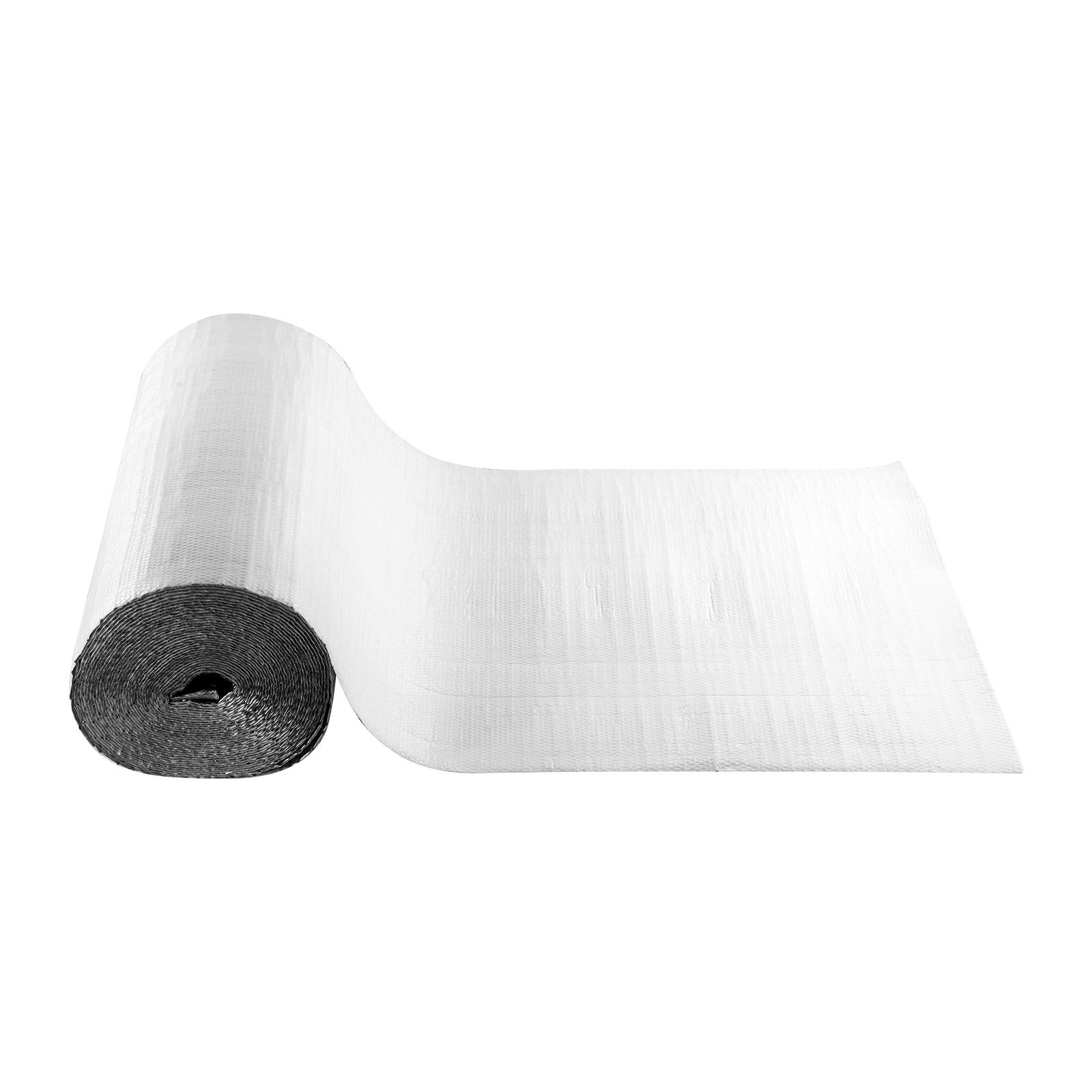 Reflective Insulation Roll, Double-Layer Air Bubble Radiant Barrier, 6mm 48 in