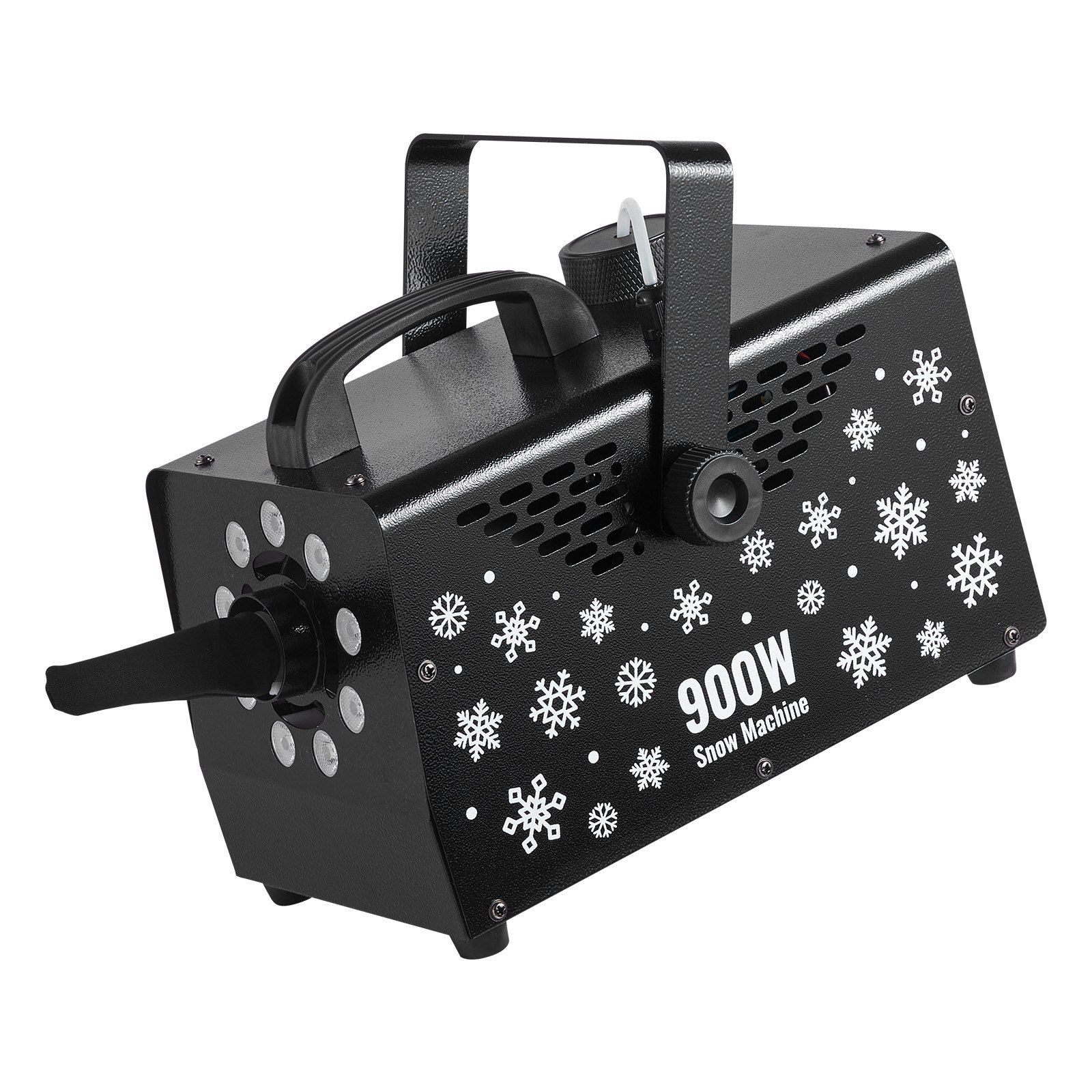900W Snow Machine - Versatile Handheld & Hanging Fake Snow Maker with Wireless