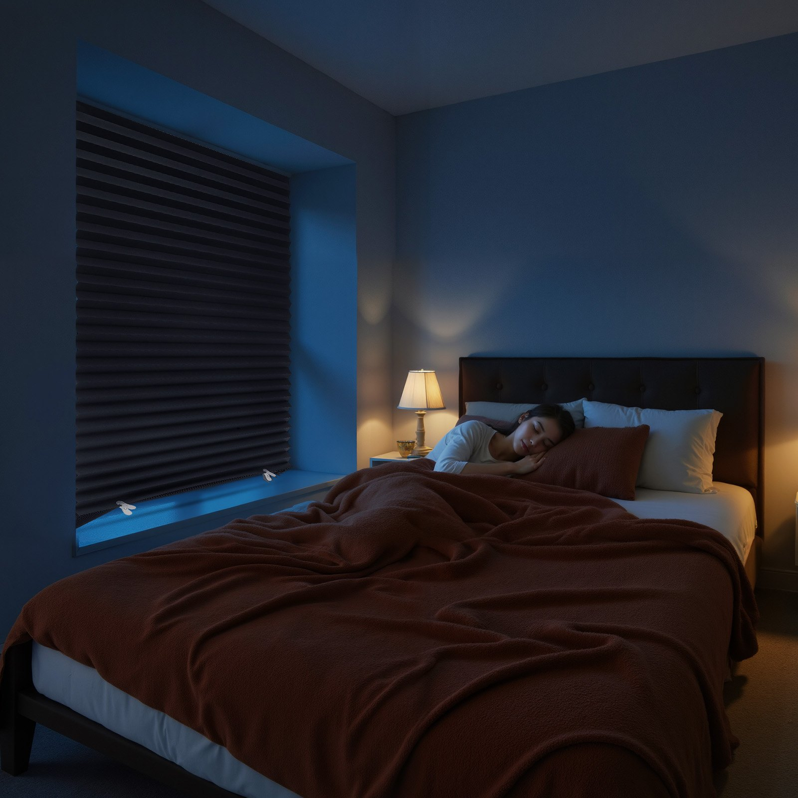 Paper Blinds, 6 Pack, 36 in x 72 in, Bedroom