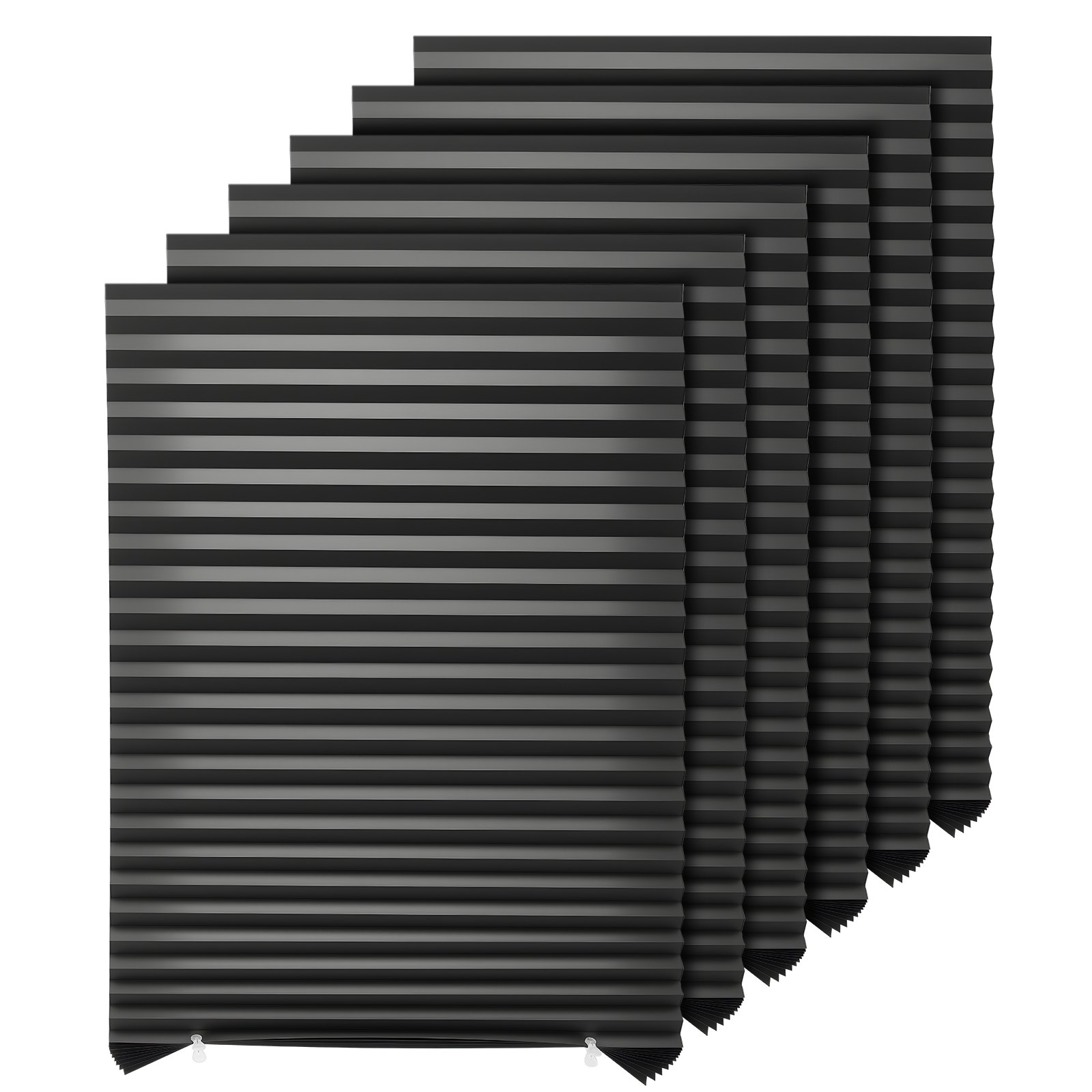 Paper Blinds, 6 Pack, 36 in x 72 in, Bedroom