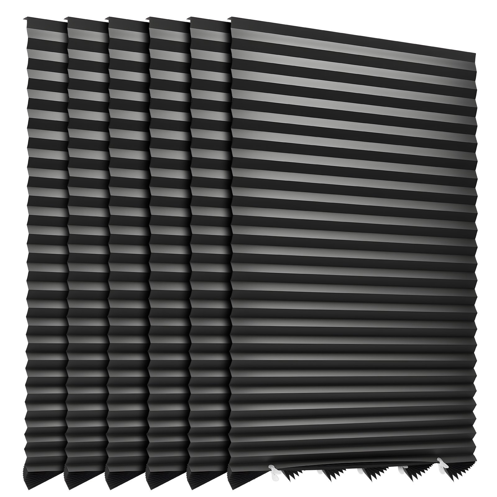 Paper Blinds, 6 Pack, 36 in x 72 in, Bedroom