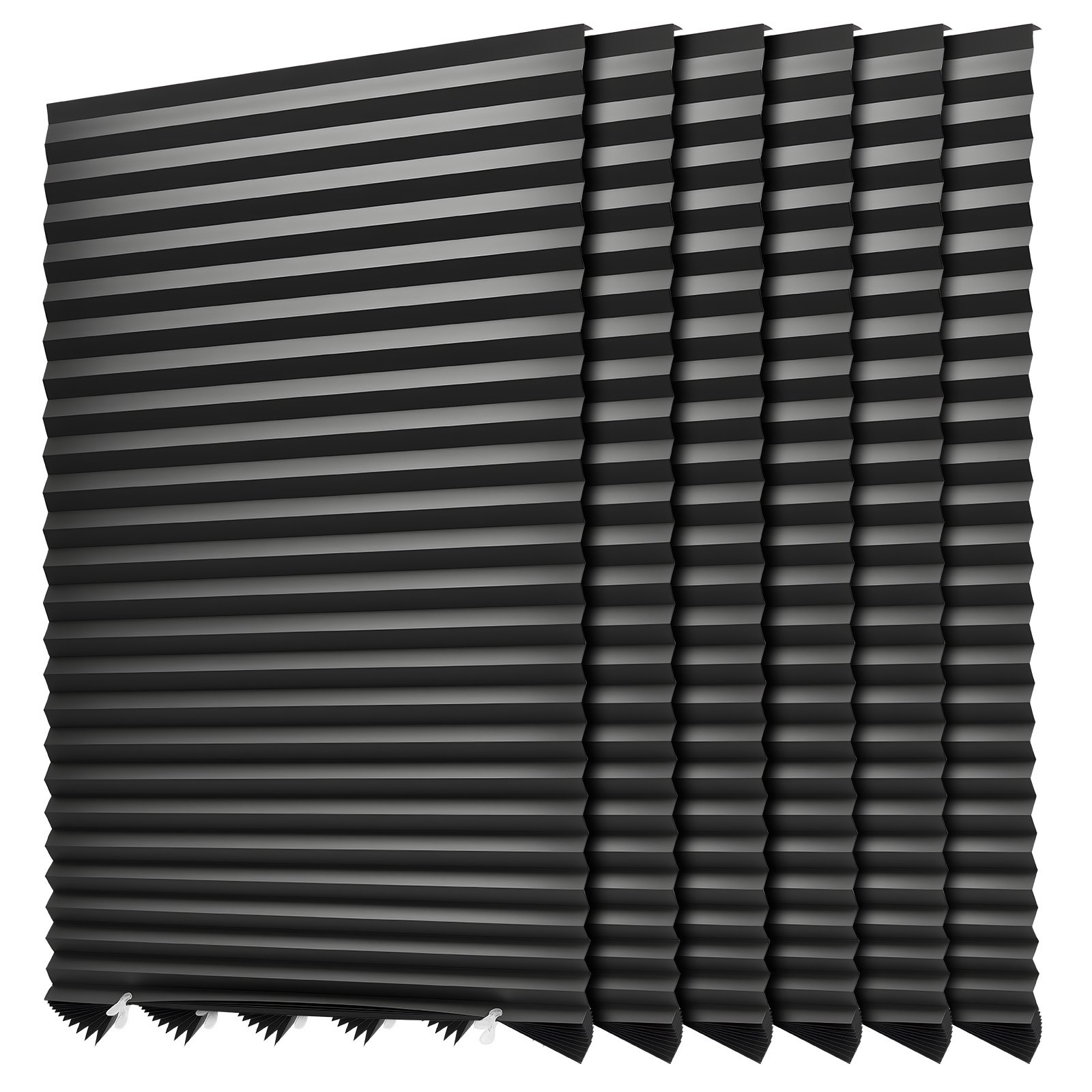 Paper Blinds, 6 Pack, 36 in x 72 in, Bedroom