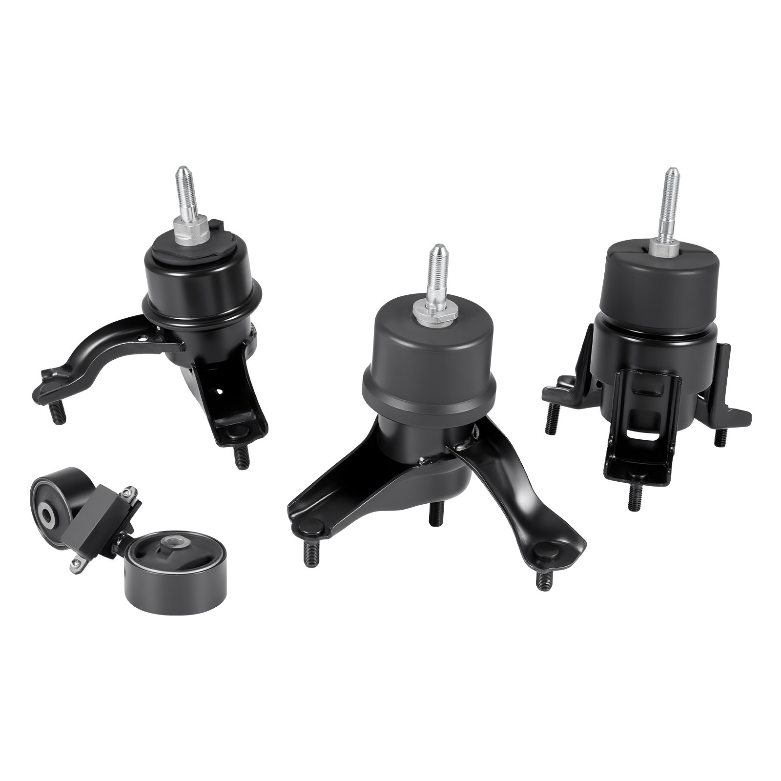 VEVOR 4-PC Engine & Transmission Mount Kit 07-11 Camry 2.4L