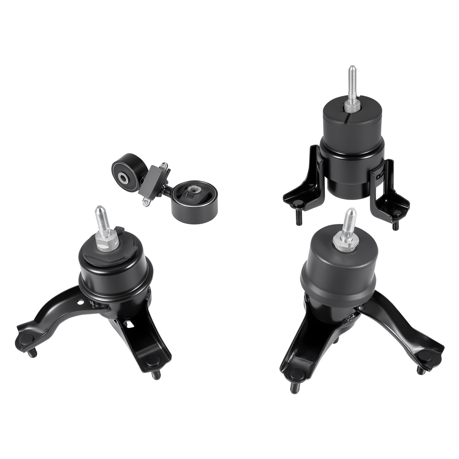 VEVOR 4-PC Engine & Transmission Mount Kit 07-11 Camry 2.4L