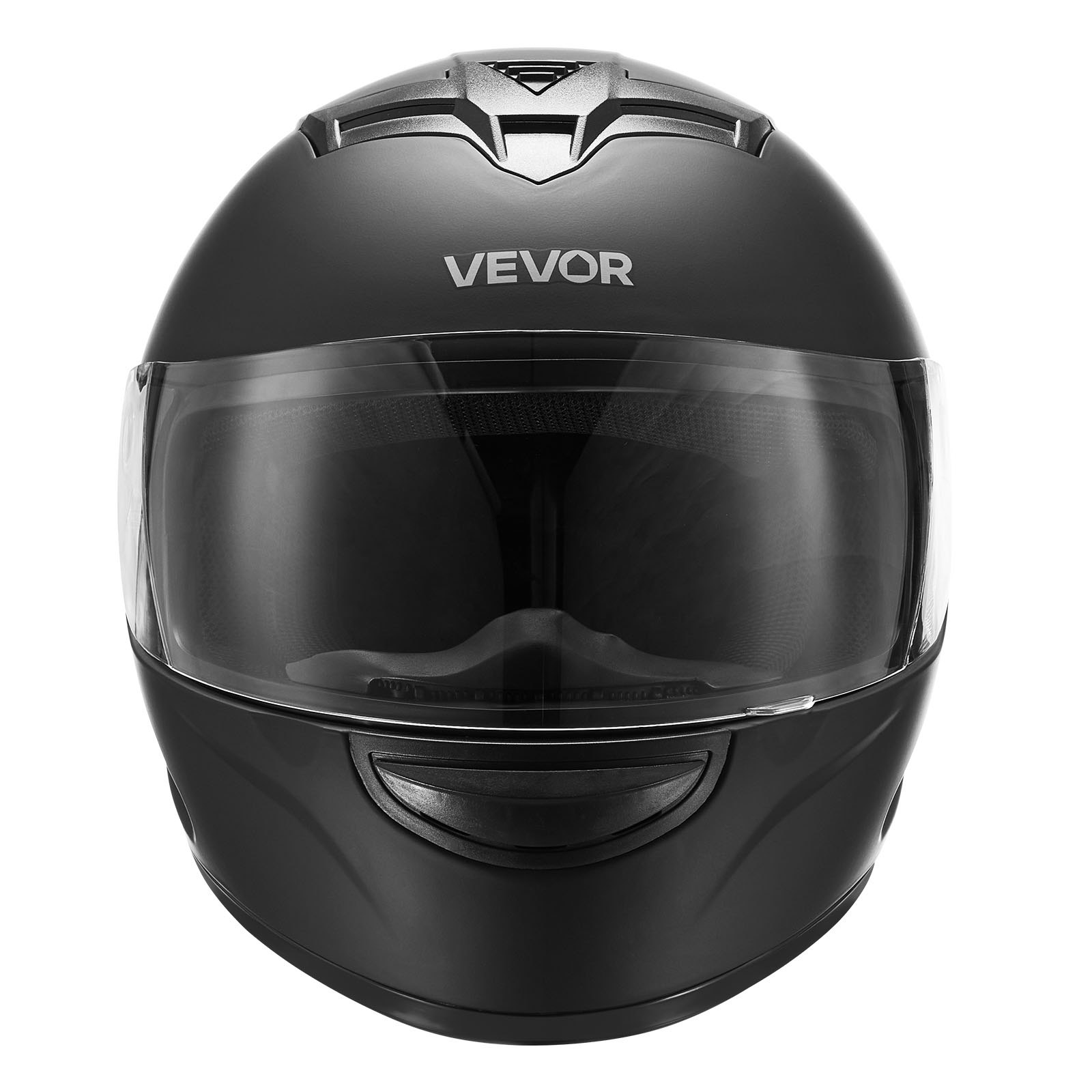 VEVOR Full Face Motorcycle Helmet, DOT, Dual Visor, Detachable Liner, L