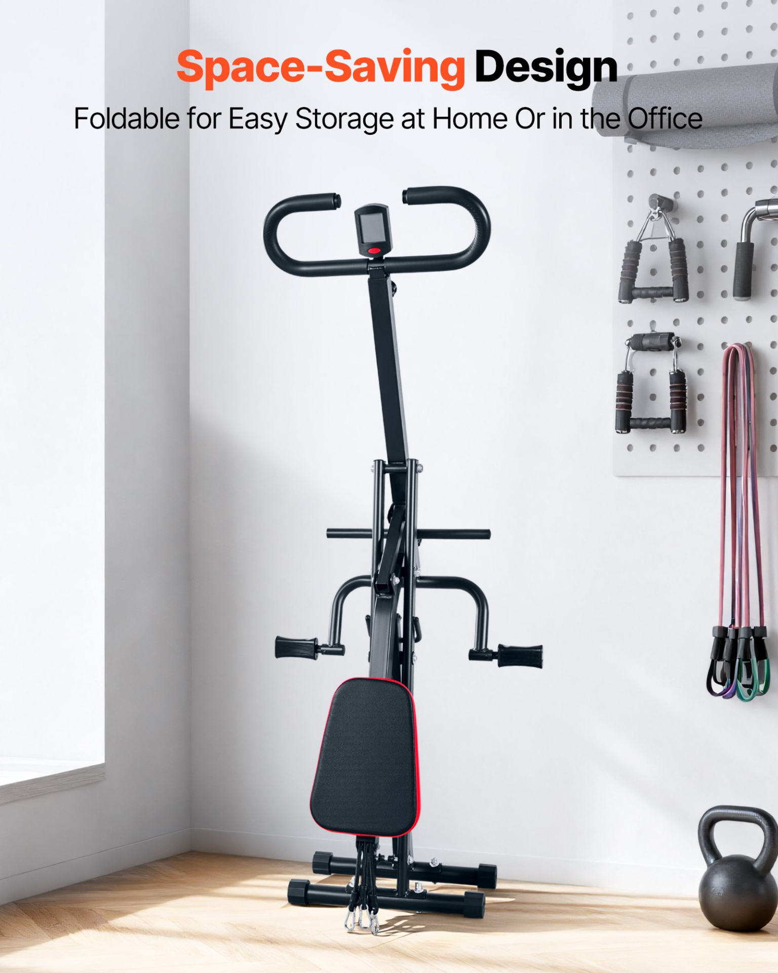 Deep Squat Machine Glute Trainer Rowing Exercise Equipment Foldable Home G 106