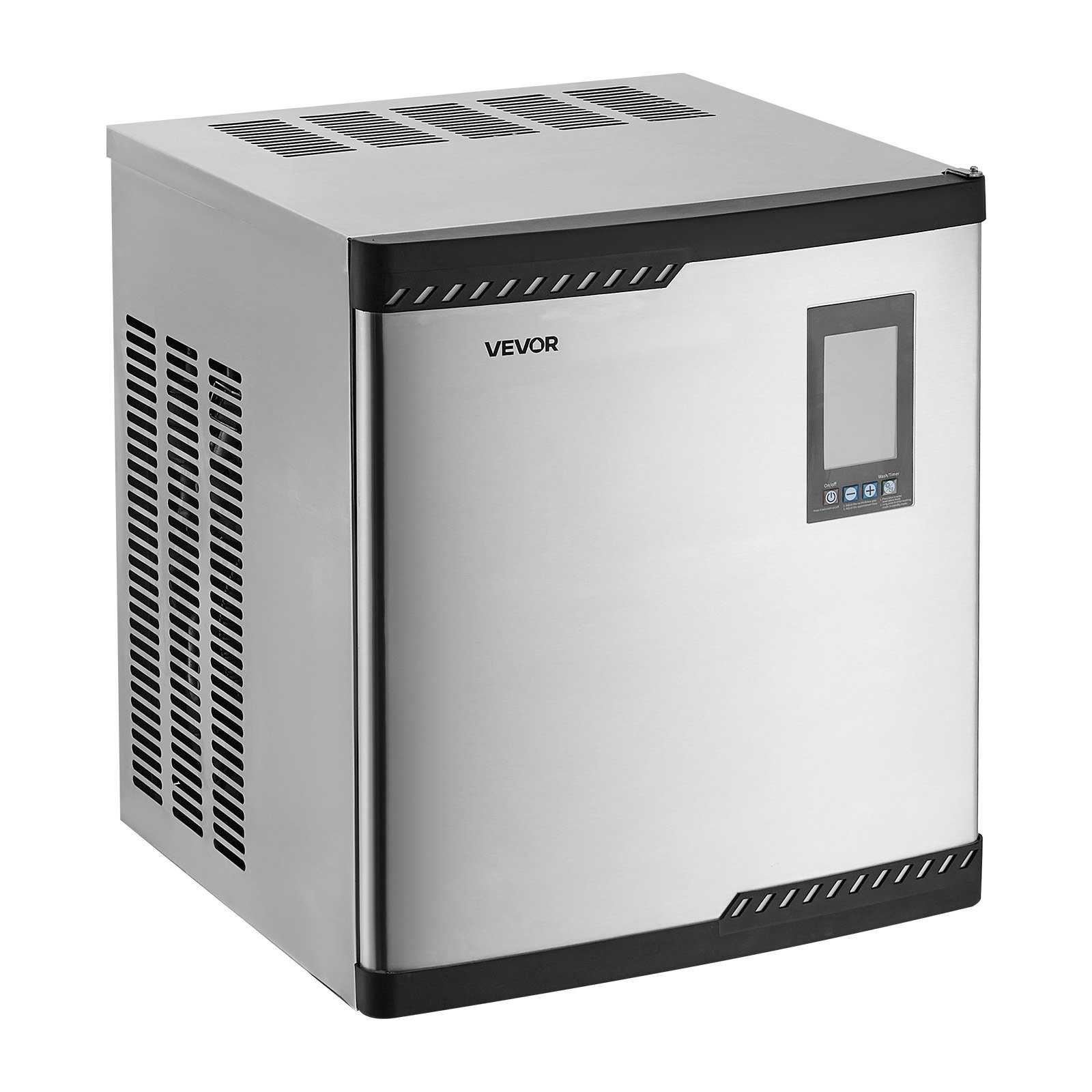 300lb/Day Commercial Ice Maker Head SS Self-Clean Adjustable