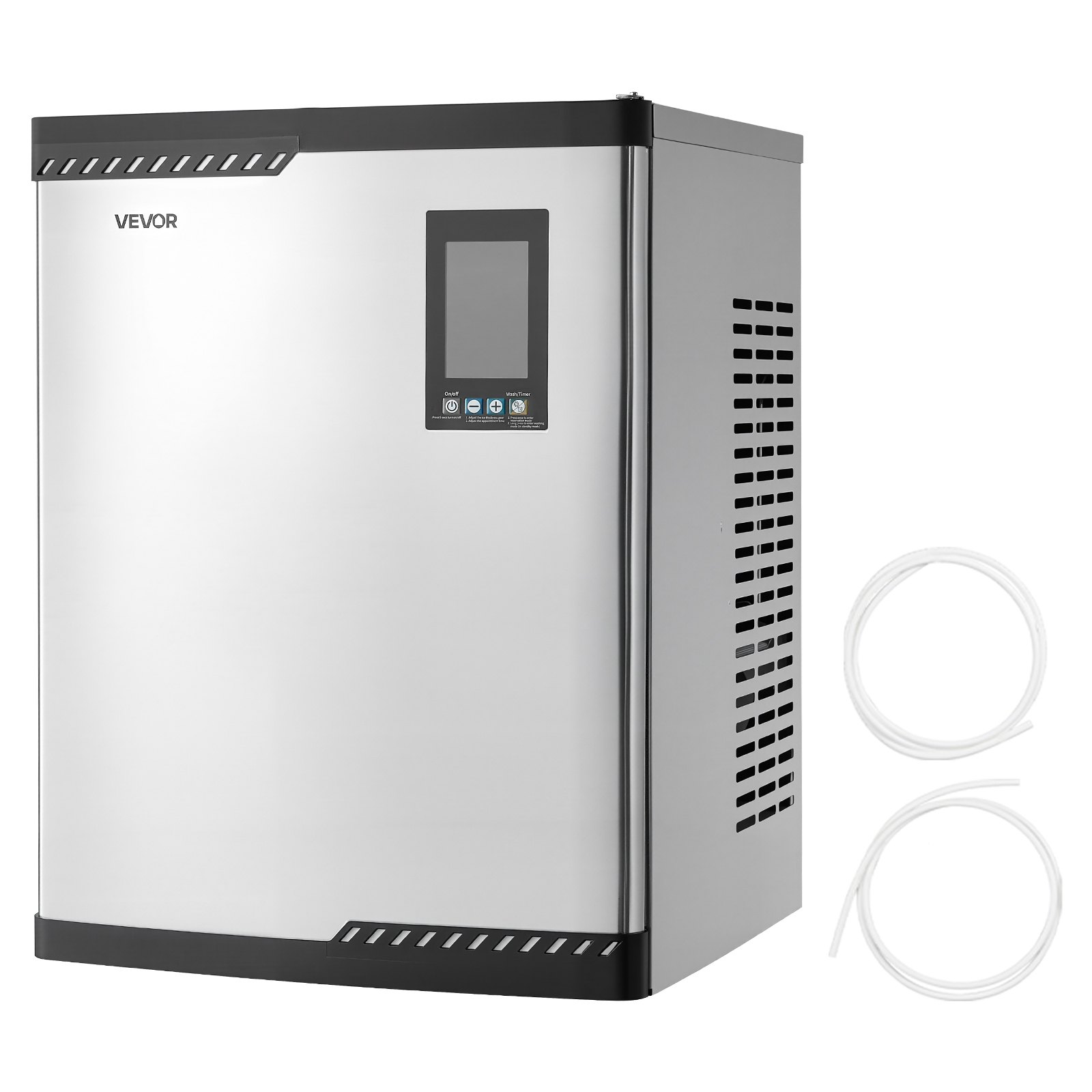 800lb/Day Commercial Ice Maker Head SS Self-Clean Adjustable