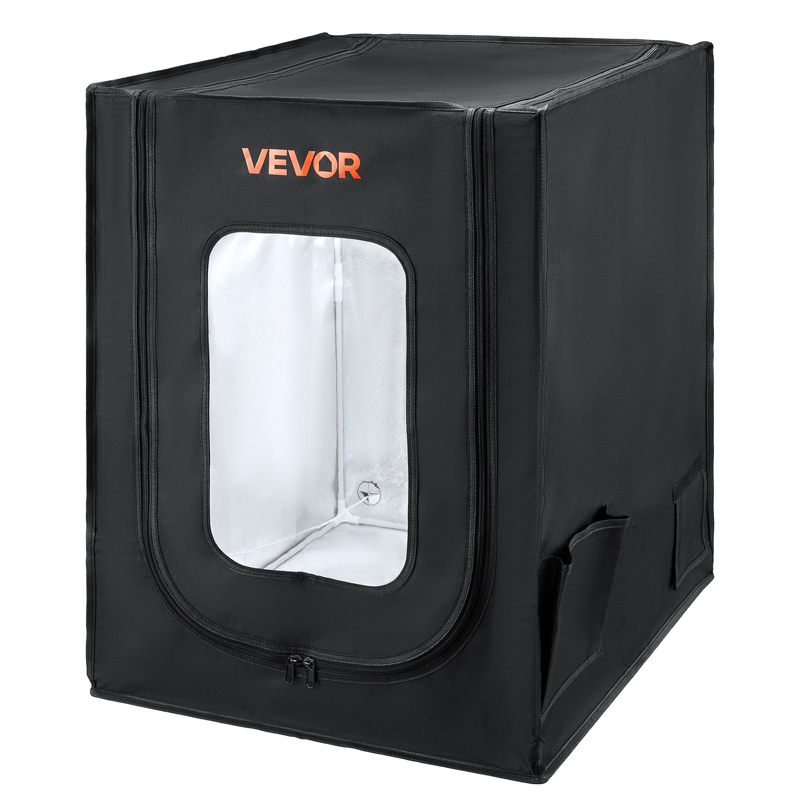 VEVOR Universal 3D Printer Enclosure, LED Tent, 550x650x750mm
