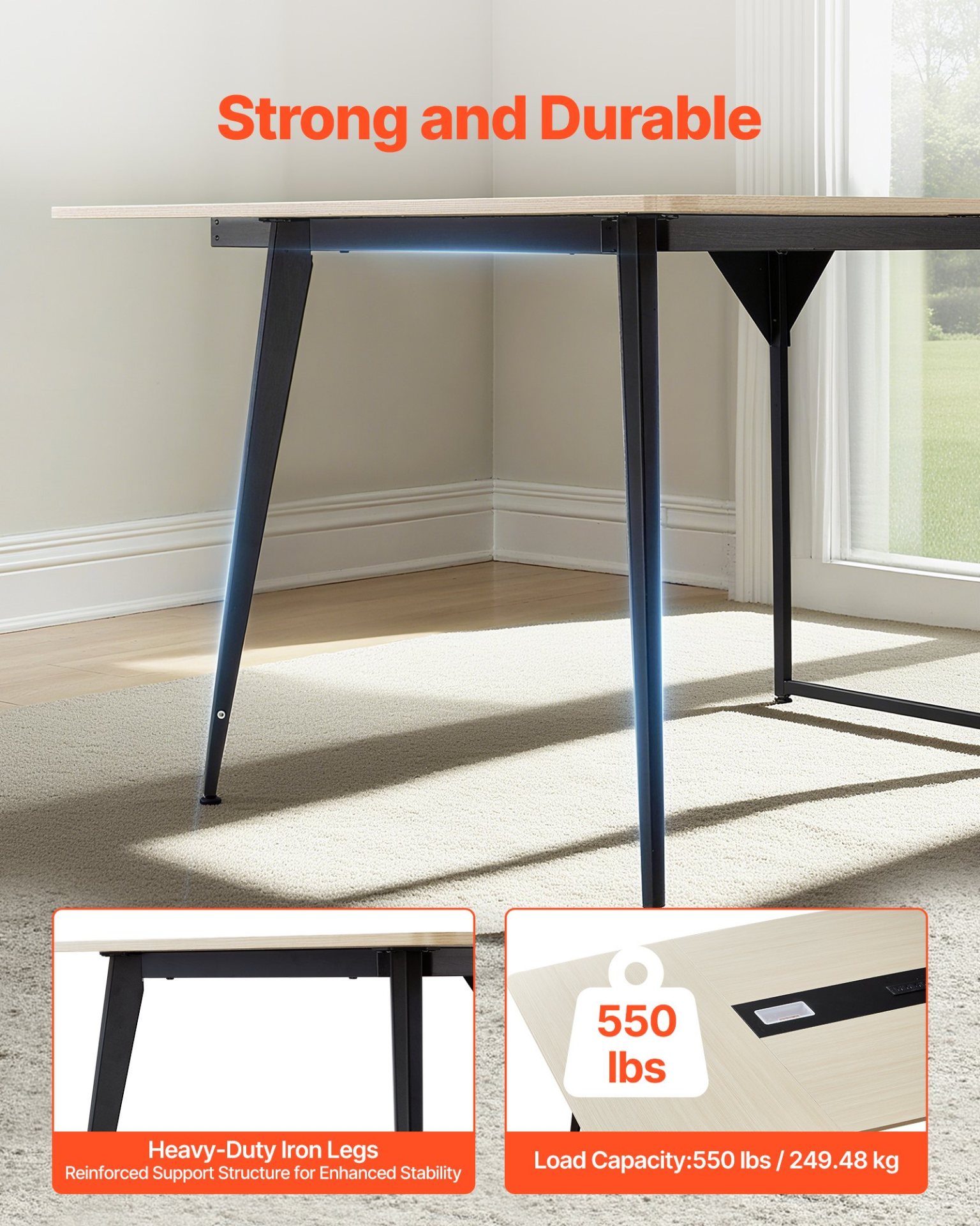 Conference Table, Easy Assembly