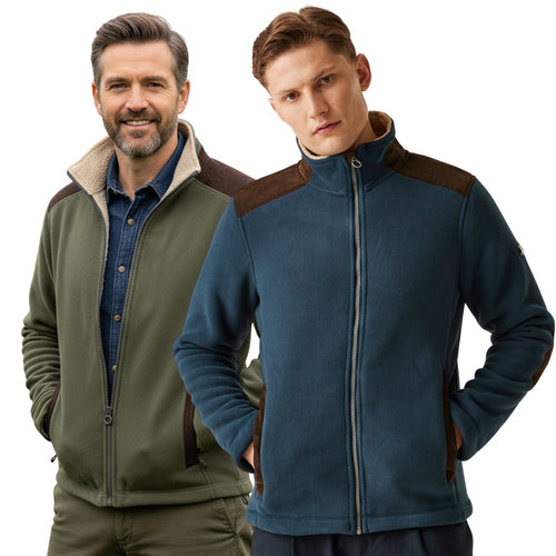 Mens Regatta Sherpa Lined Full Zip Fleece Jacket - Sizes S to 3XL