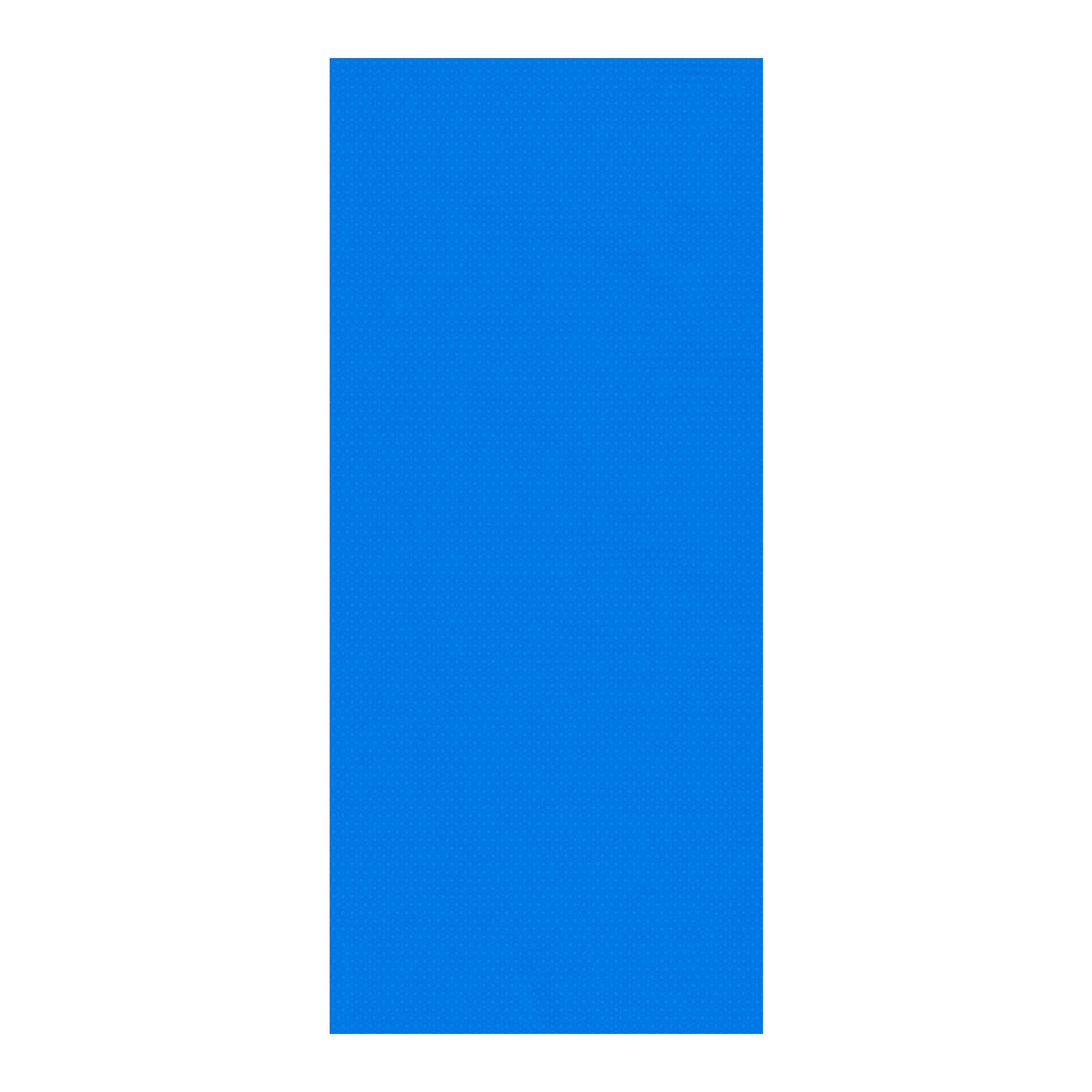 Solar Pool Cover, 36 x 16 ft Rectangle Pool Bubble Cover, Blue