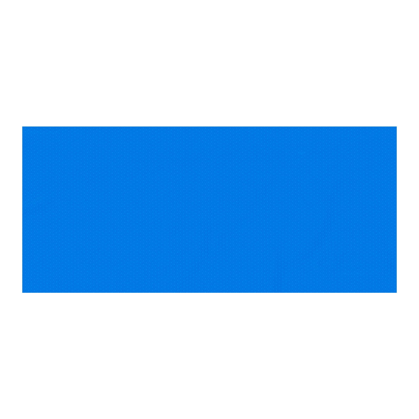 Solar Pool Cover, 36 x 16 ft Rectangle Pool Bubble Cover, Blue