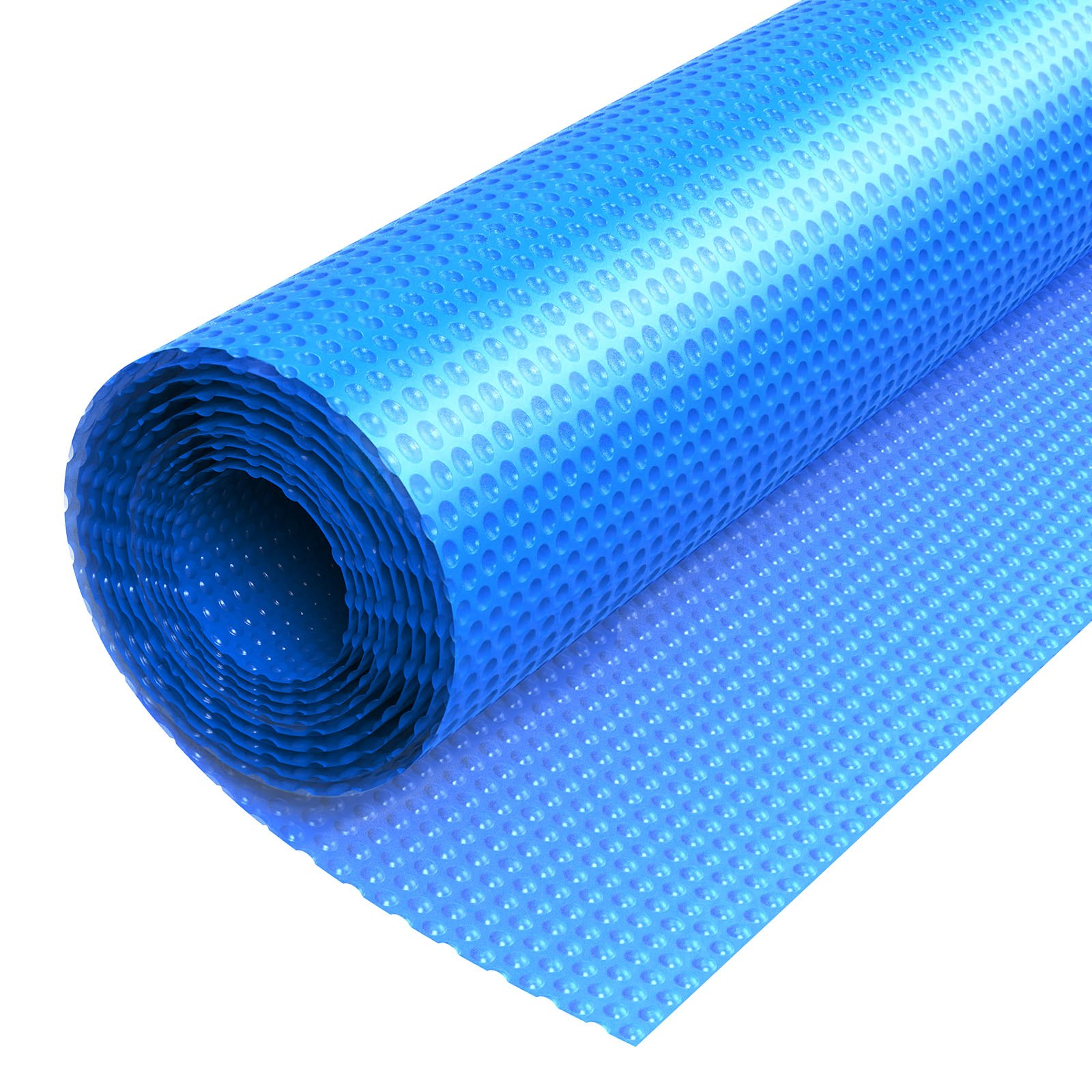 Solar Pool Cover, 36 x 16 ft Rectangle Pool Bubble Cover, Blue