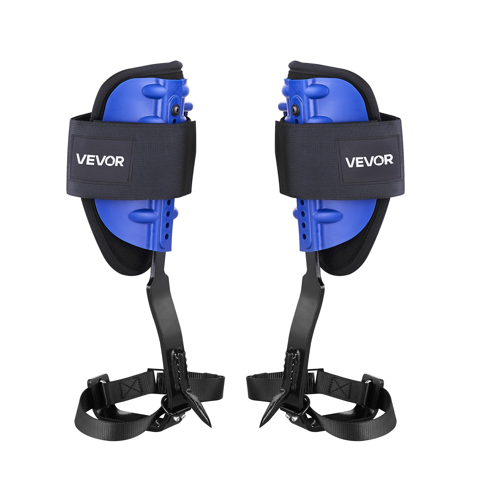 VEVOR Tree Climbing Spikes Set, Adjustable Spurs w/ Harness & Rope, 350 lb