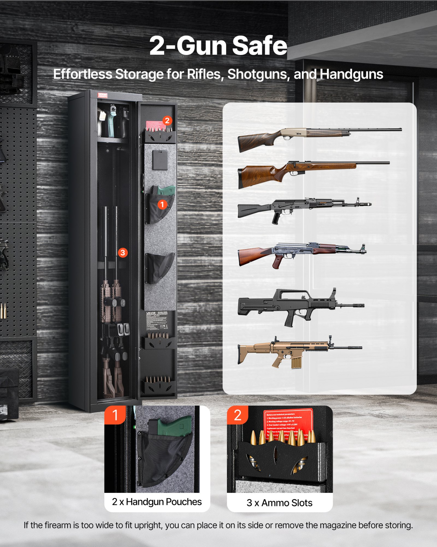 Gun Safe, Shotgun