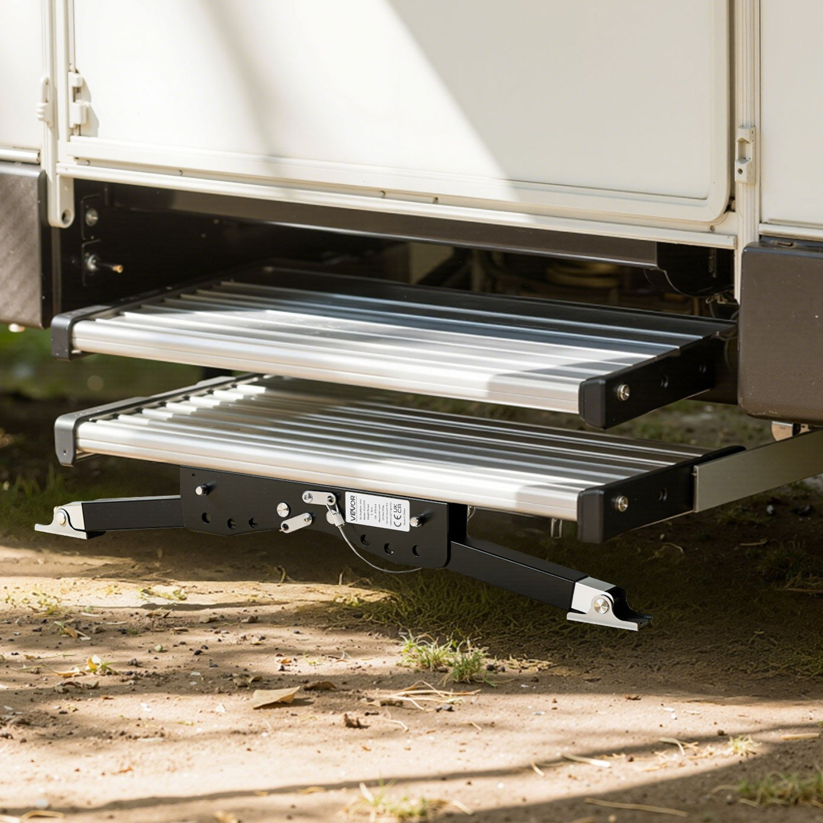VEVOR RV Step Stabilizer Kit – Height-Adjustable Camper Stair Support