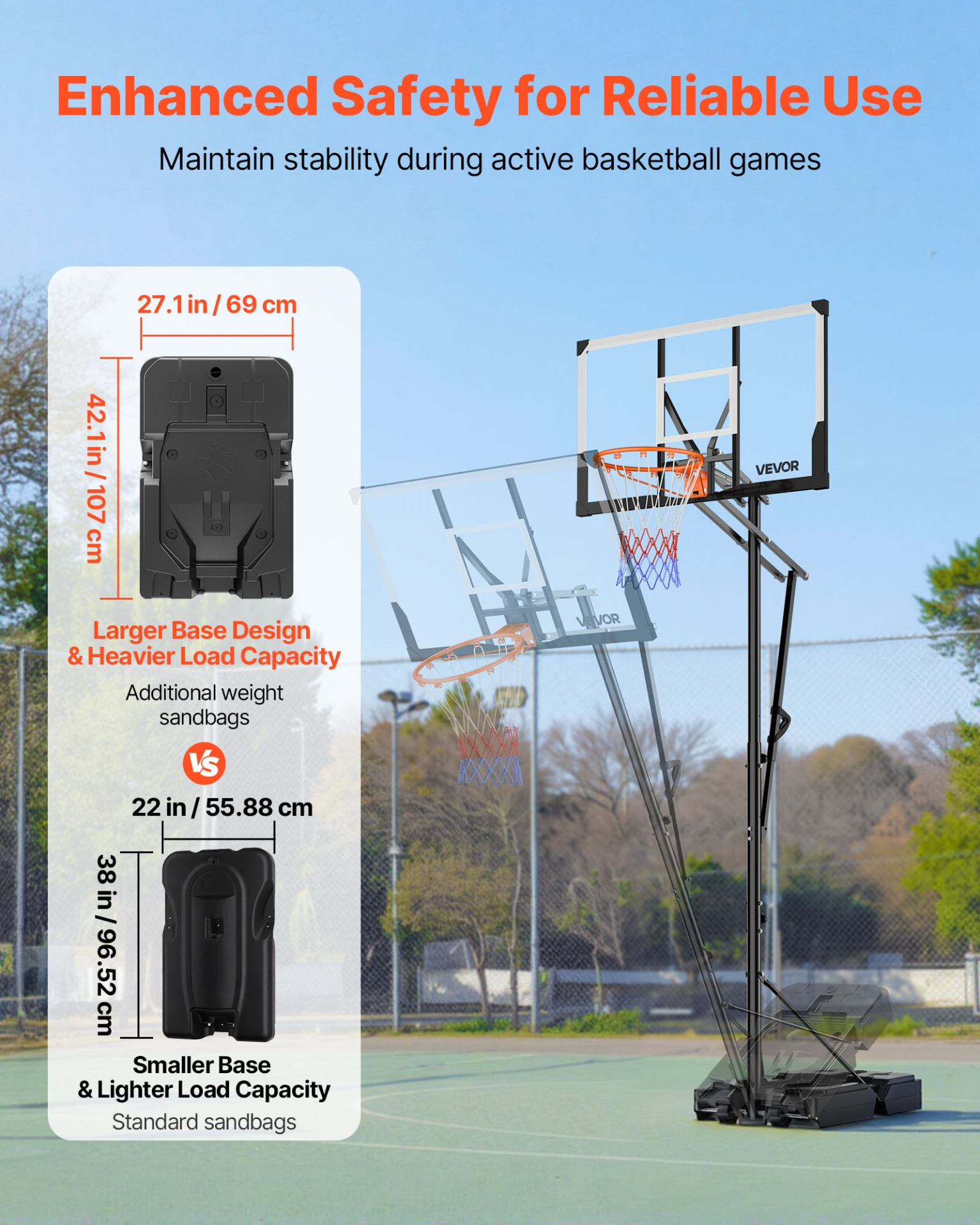 Portable Basketball Stand, Pools