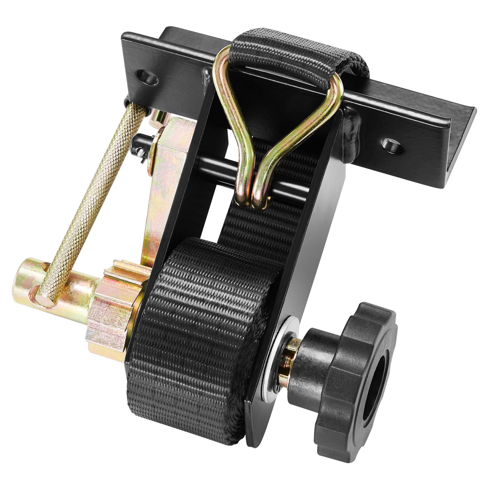 Ladder Rack Ratchet Straps, Cargo Buckle Lock Strap (2 Pack)