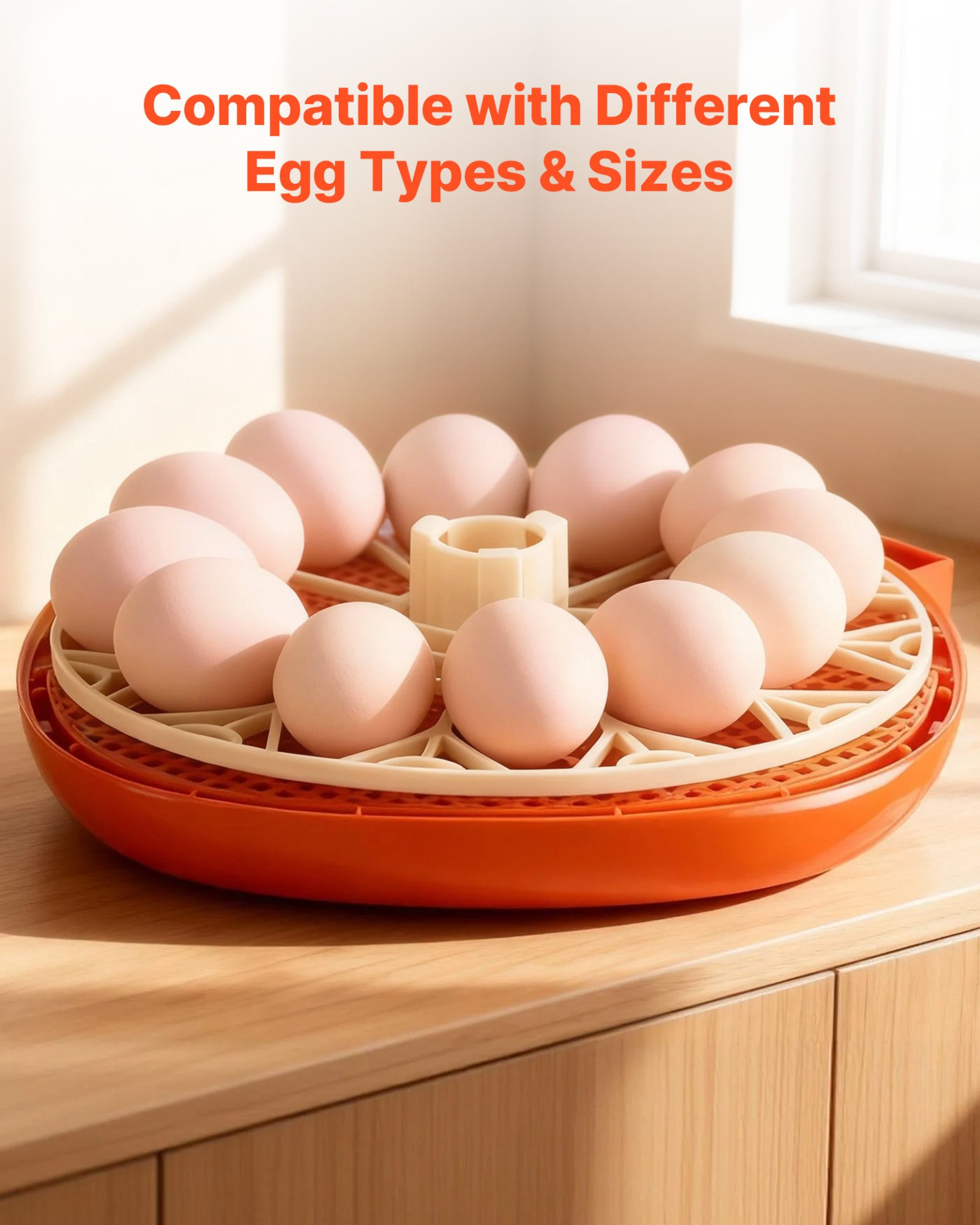 12 Egg Incubator, Hatching Chicks Ducks Goose Quail