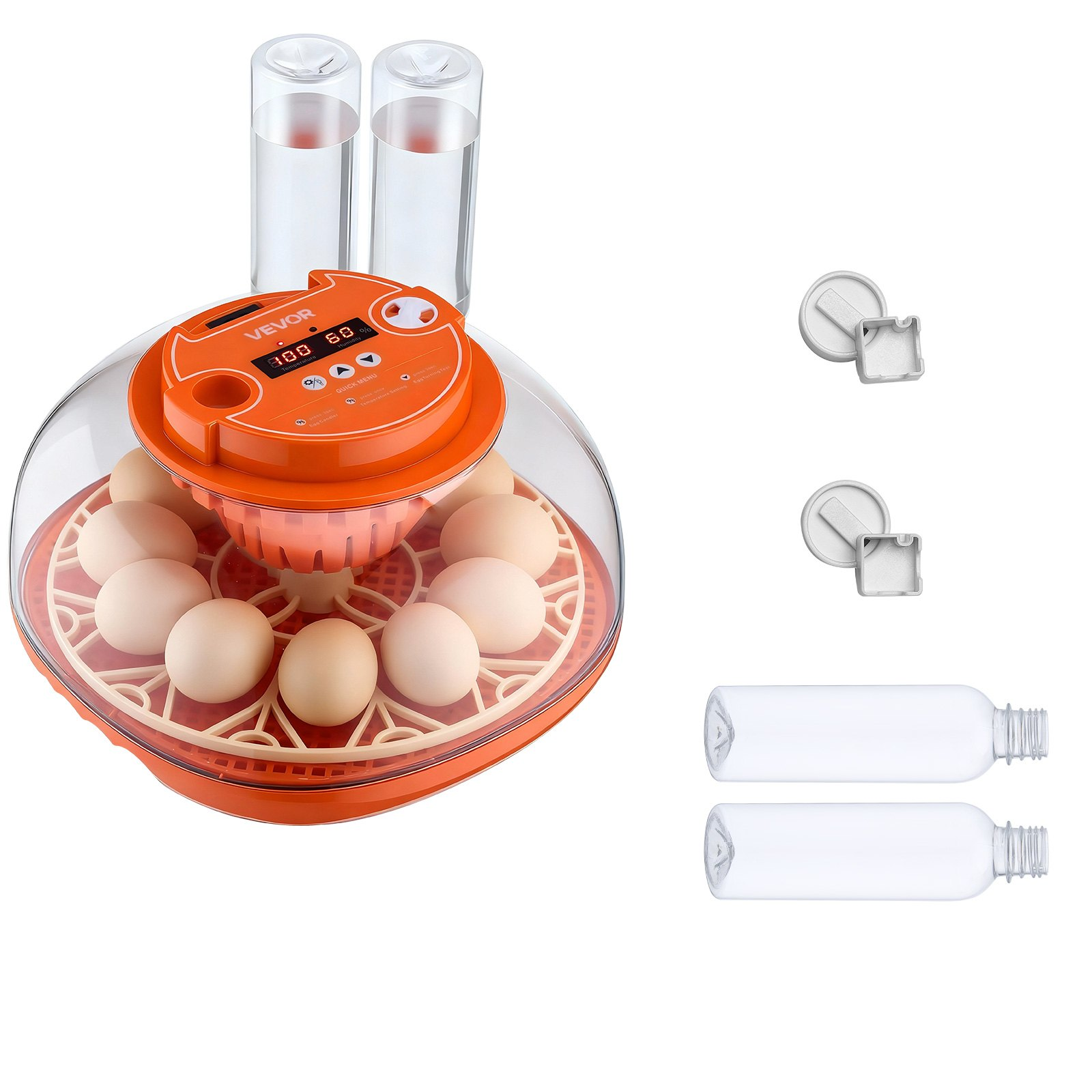 12 Egg Incubator, Hatching Chicks Ducks Goose Quail