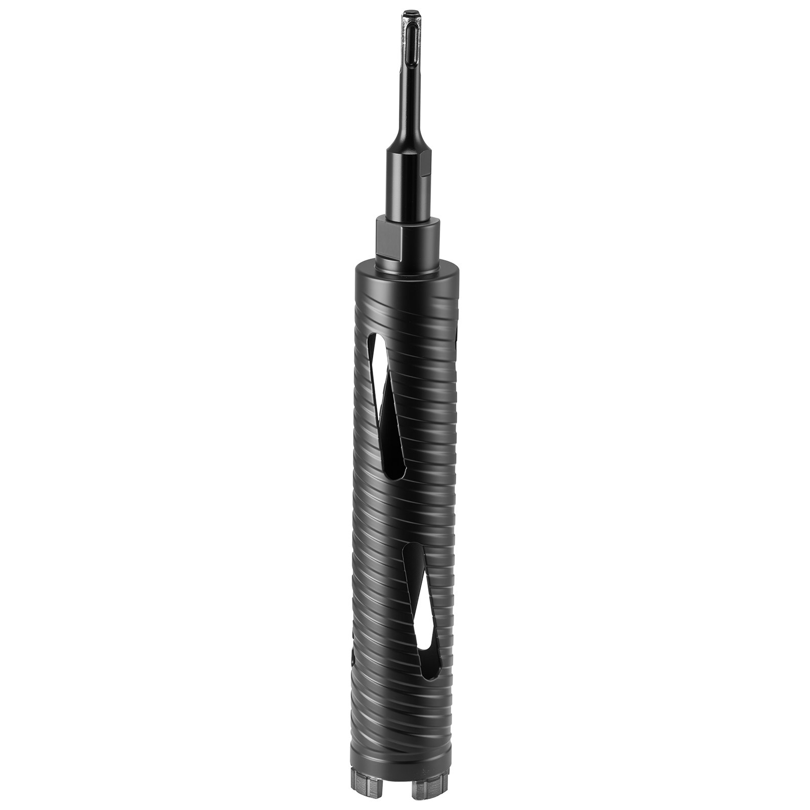 Core Drill Bit, 2 inch Diameter, 9-1/2 inch Drilling Depth, and Masonry