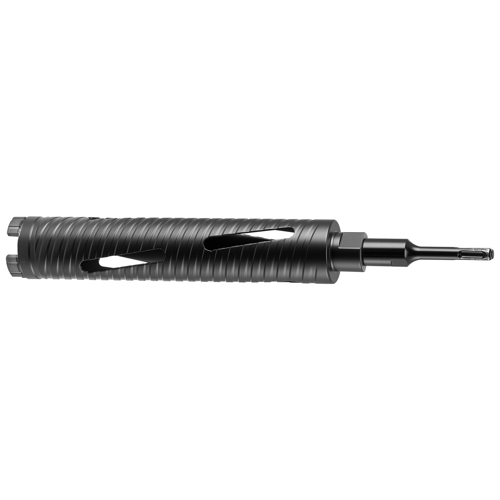 Core Drill Bit, 2 inch Diameter, 9-1/2 inch Drilling Depth, and Masonry