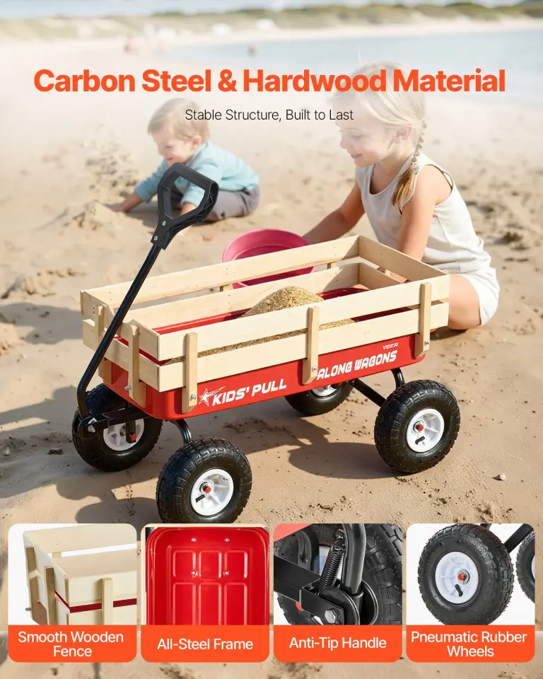 Durable carbon steel and hardwood