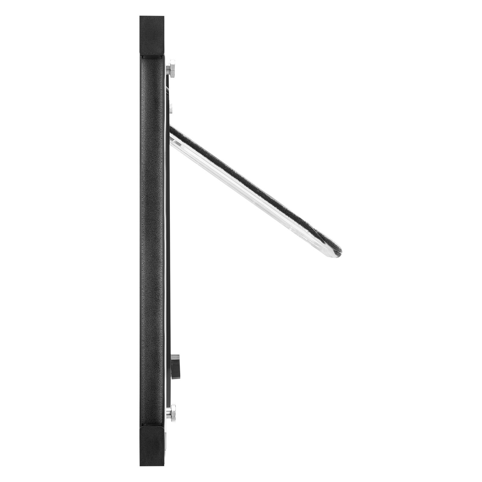 Cat Door for Window, Adjustable to Fit Window Width 27"-32", Black