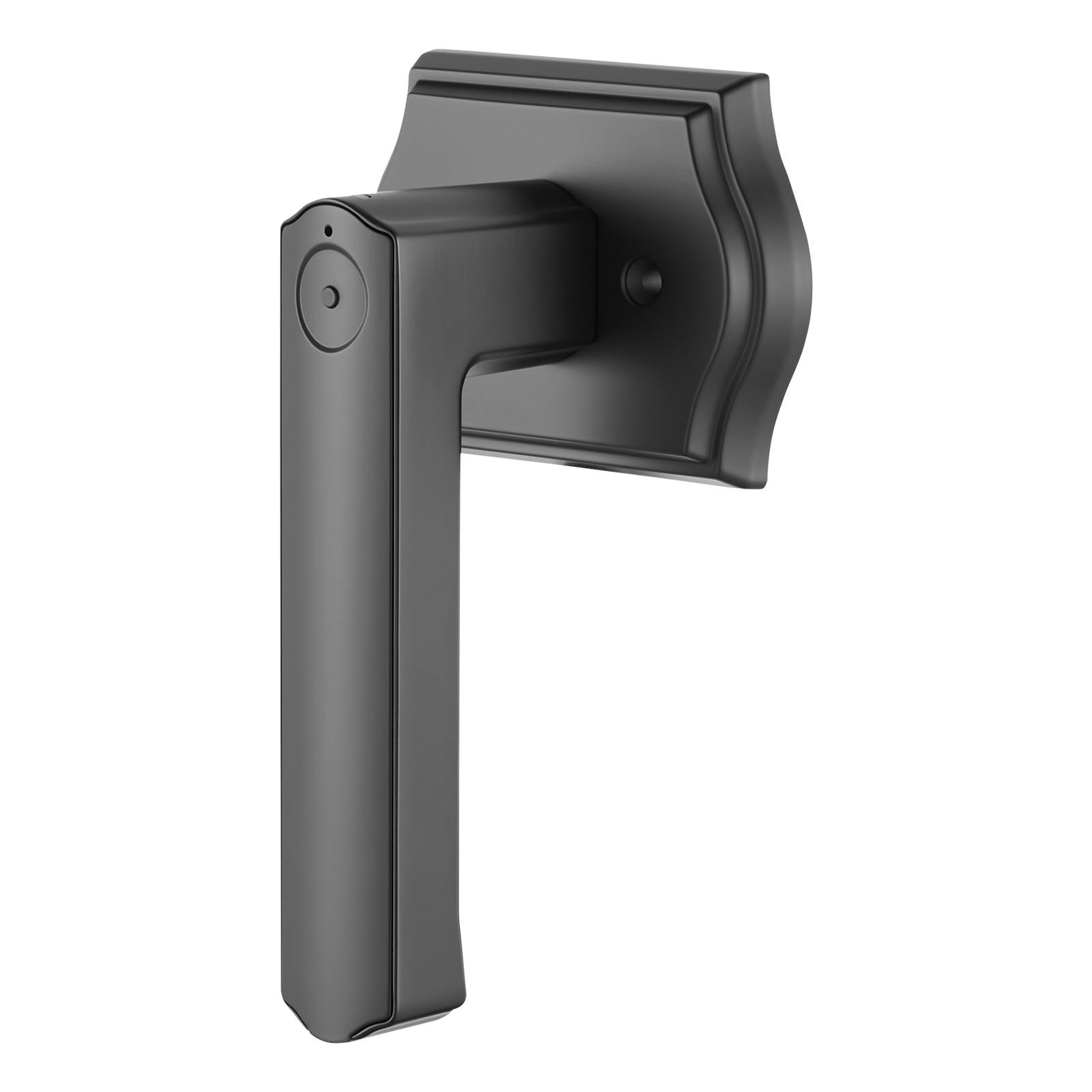 Fingerprint Door Lock Set, Matte Black