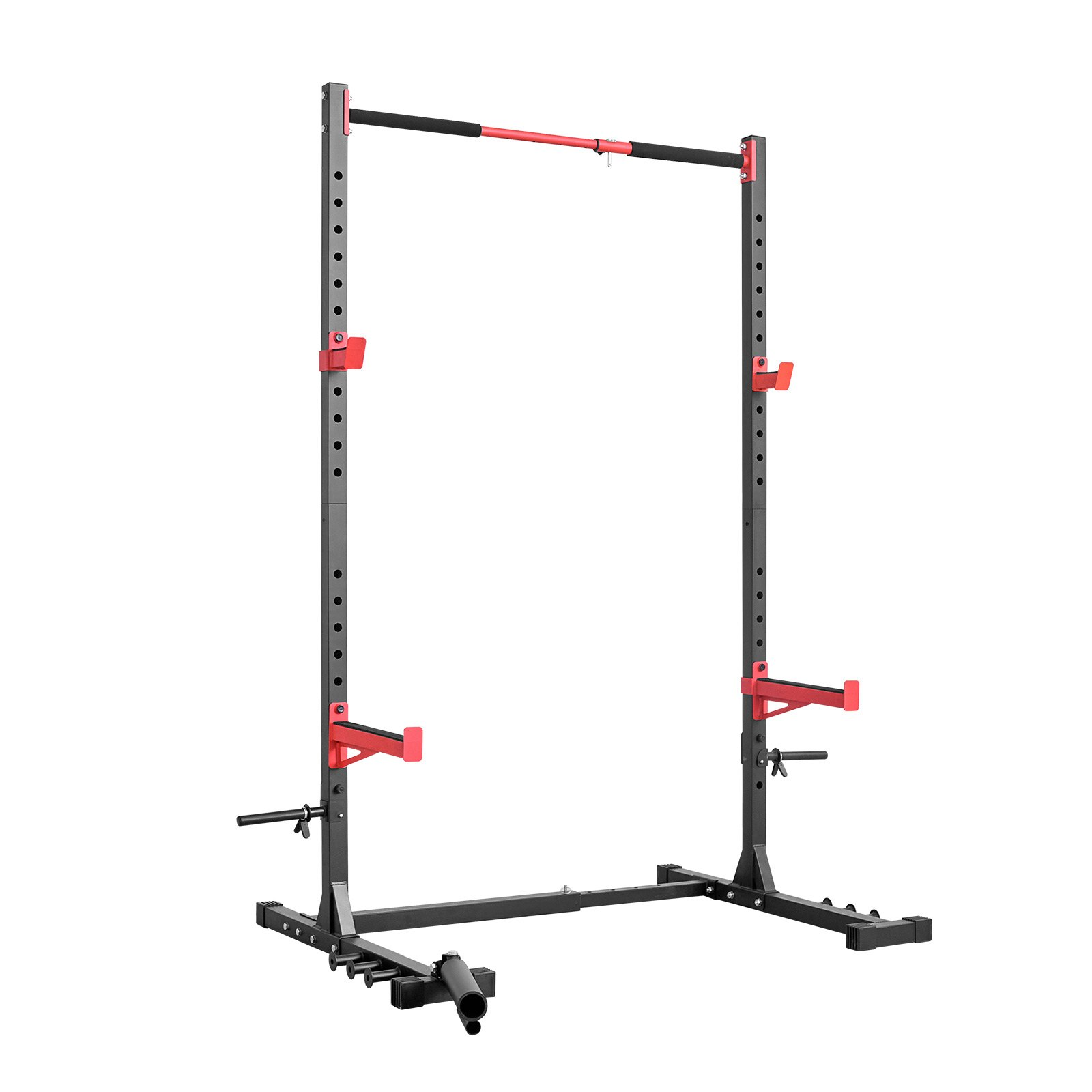 Power Cage Rack, Multifunctional Squat Rack for Home Gym, Width-Adjustable Work
