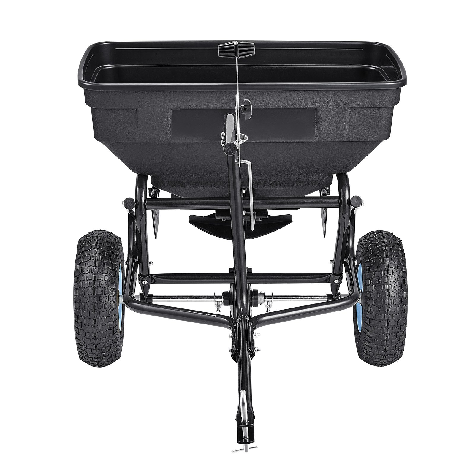 Tow Behind Broadcast Spreader, 130LBS Capacity, Ice Melt