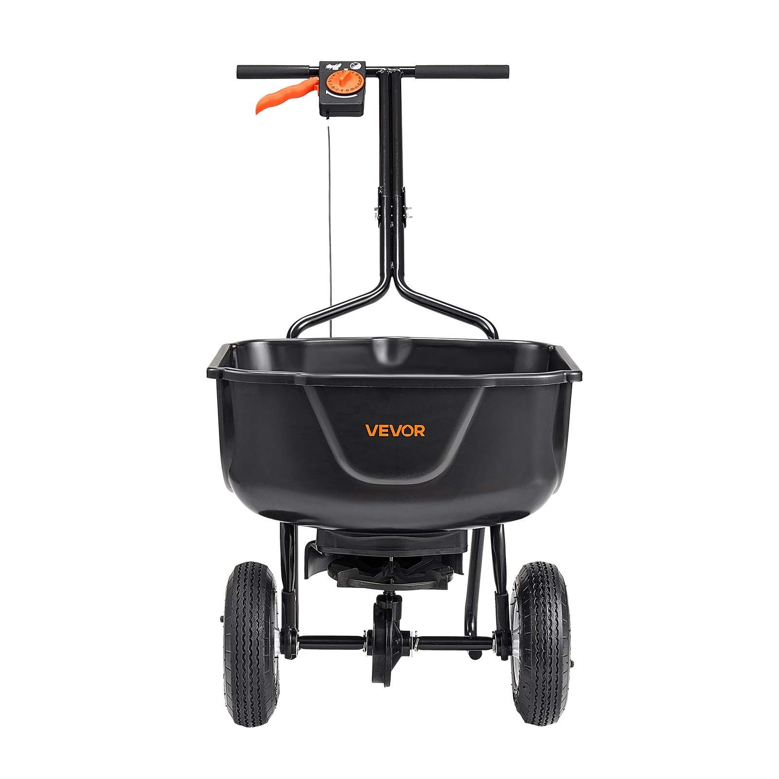Walk Behind Spreader, 60LBS Capacity, Fertilizer
