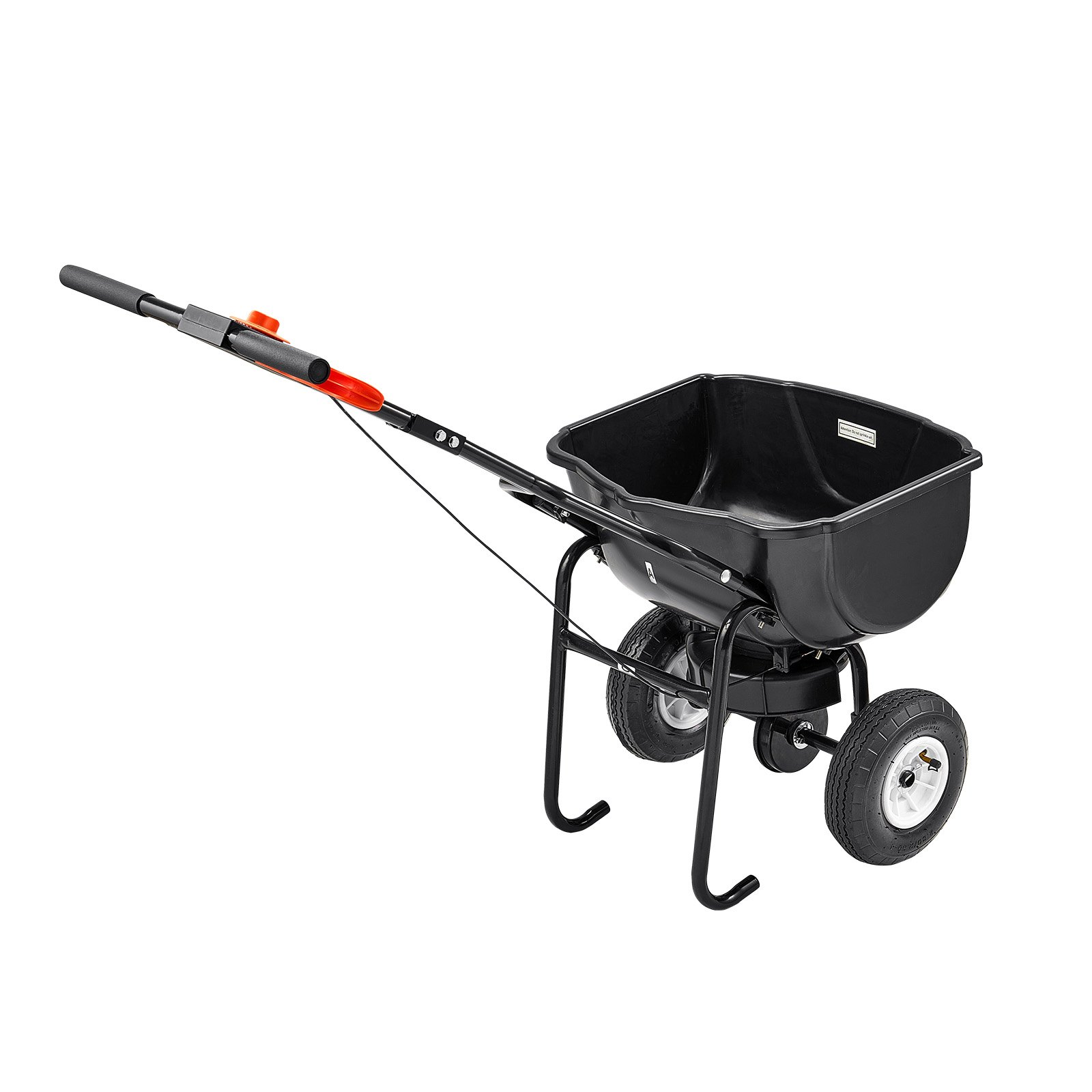 Walk Behind Spreader, 60LBS Capacity, Fertilizer
