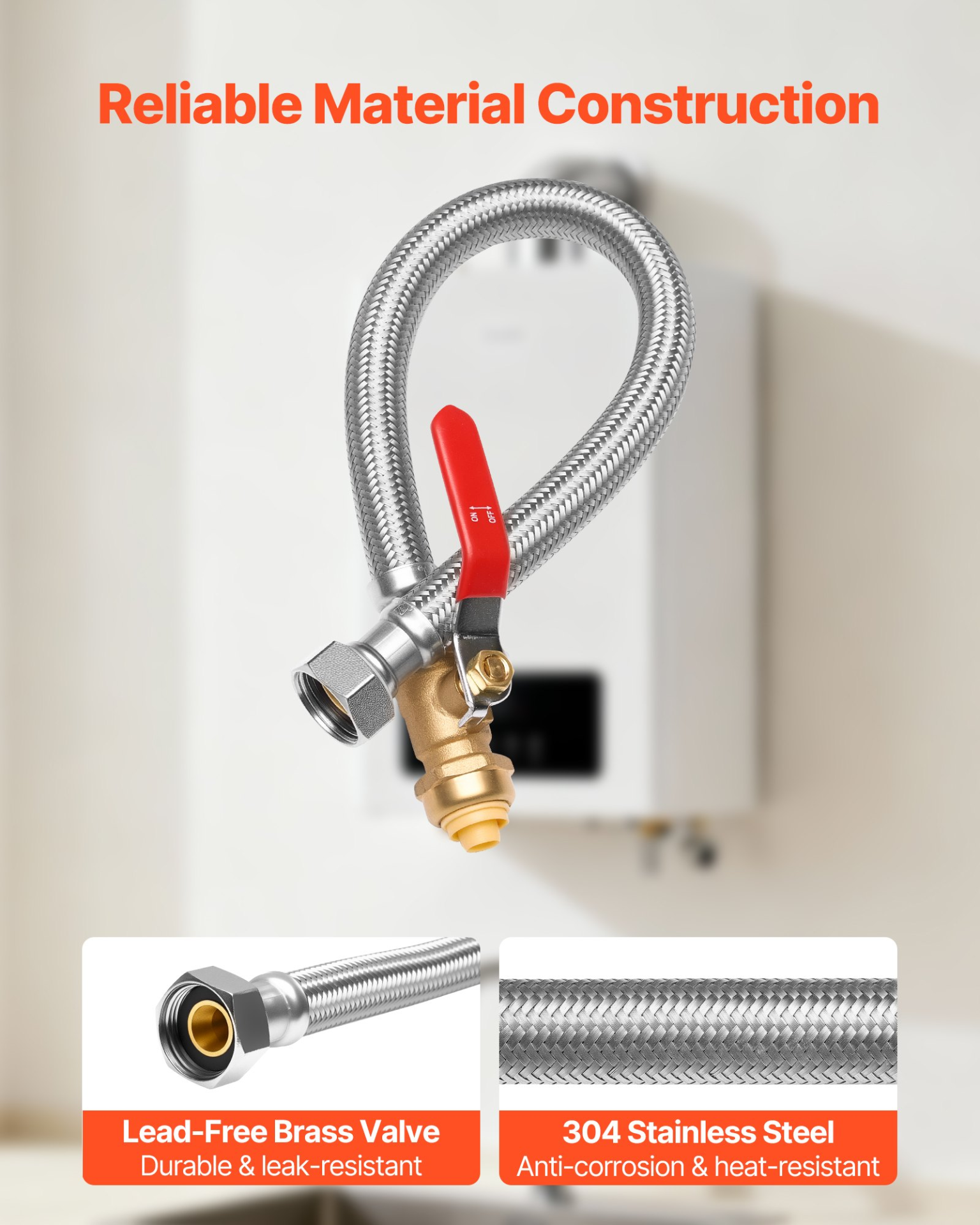 Water Heater Kit, Laundry Room
