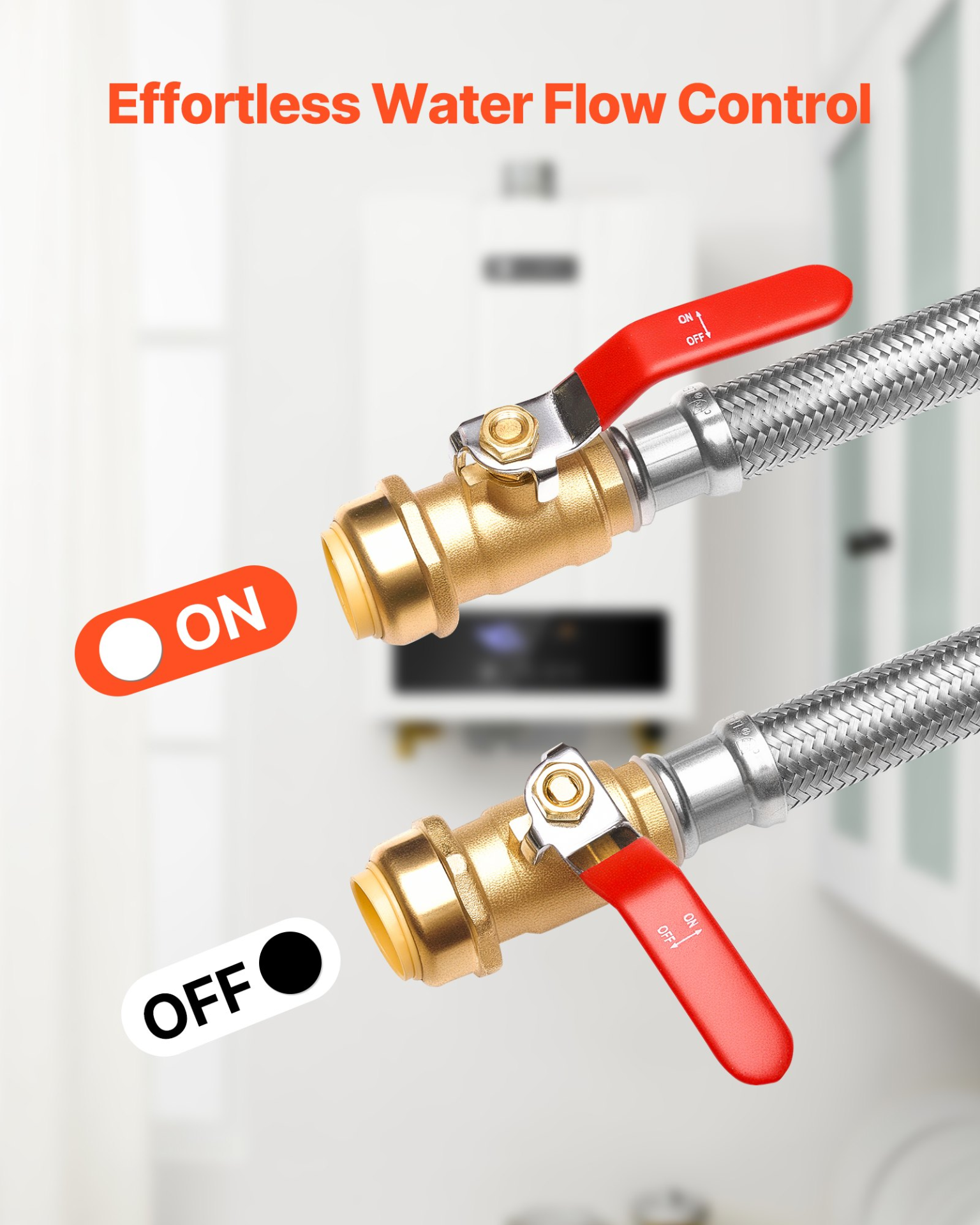 Water Heater Kit, Laundry Room