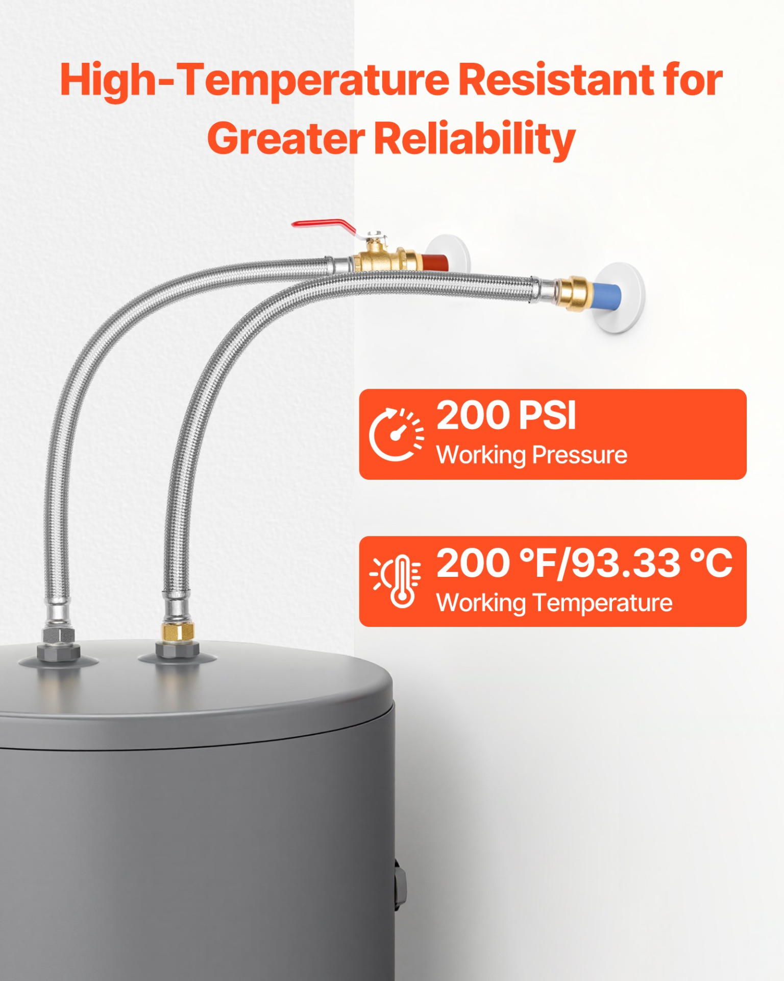 Water Heater Kit, Laundry Room