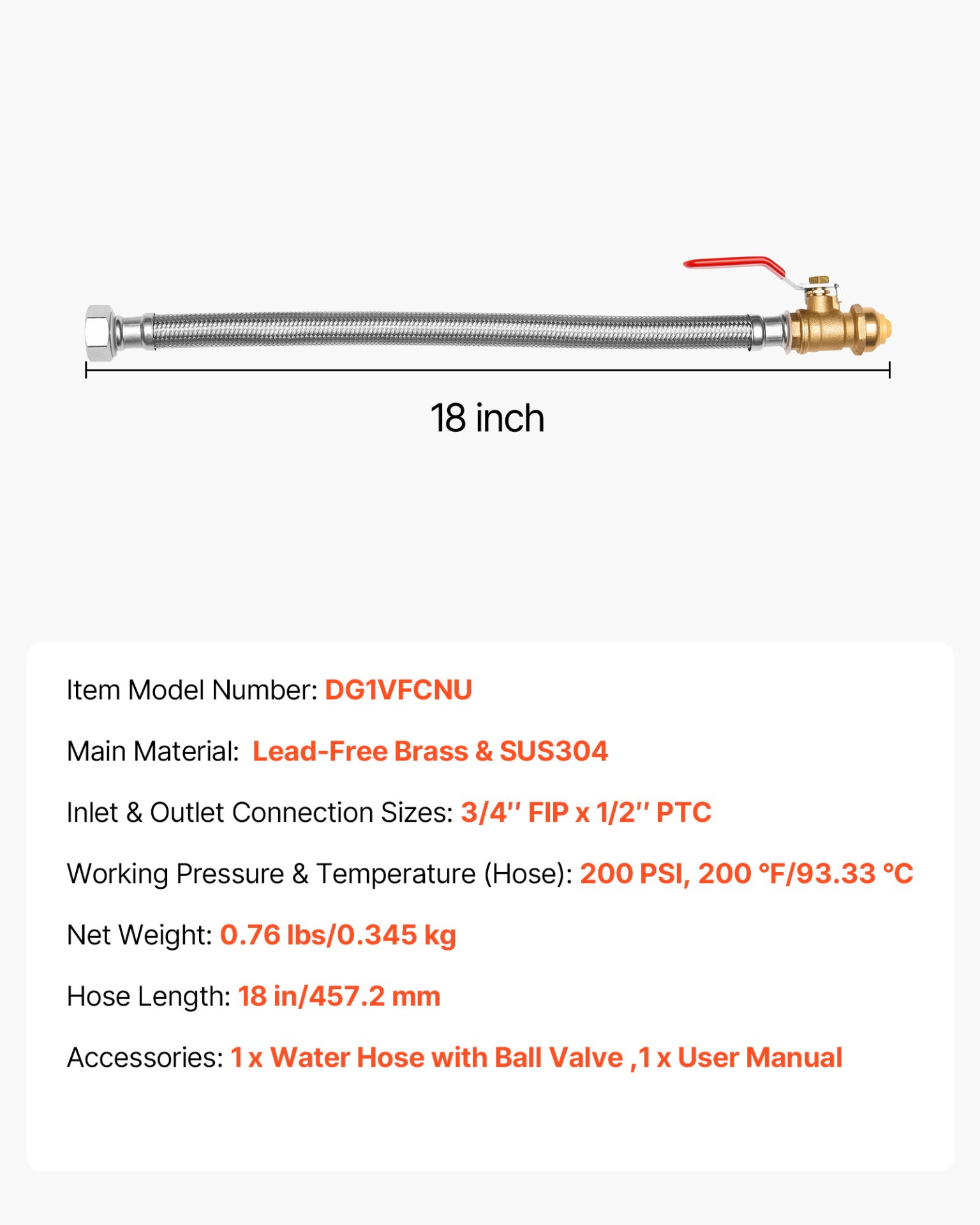 Water Heater Kit, Laundry Room